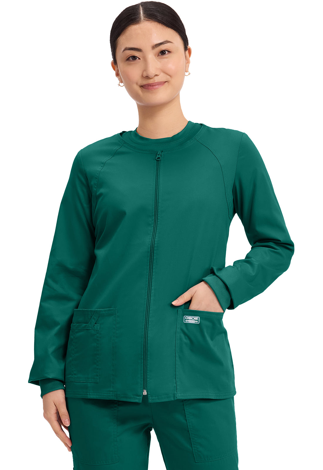 Cherokee WW Core Stretch Women's 4315 Zip Front Jacket