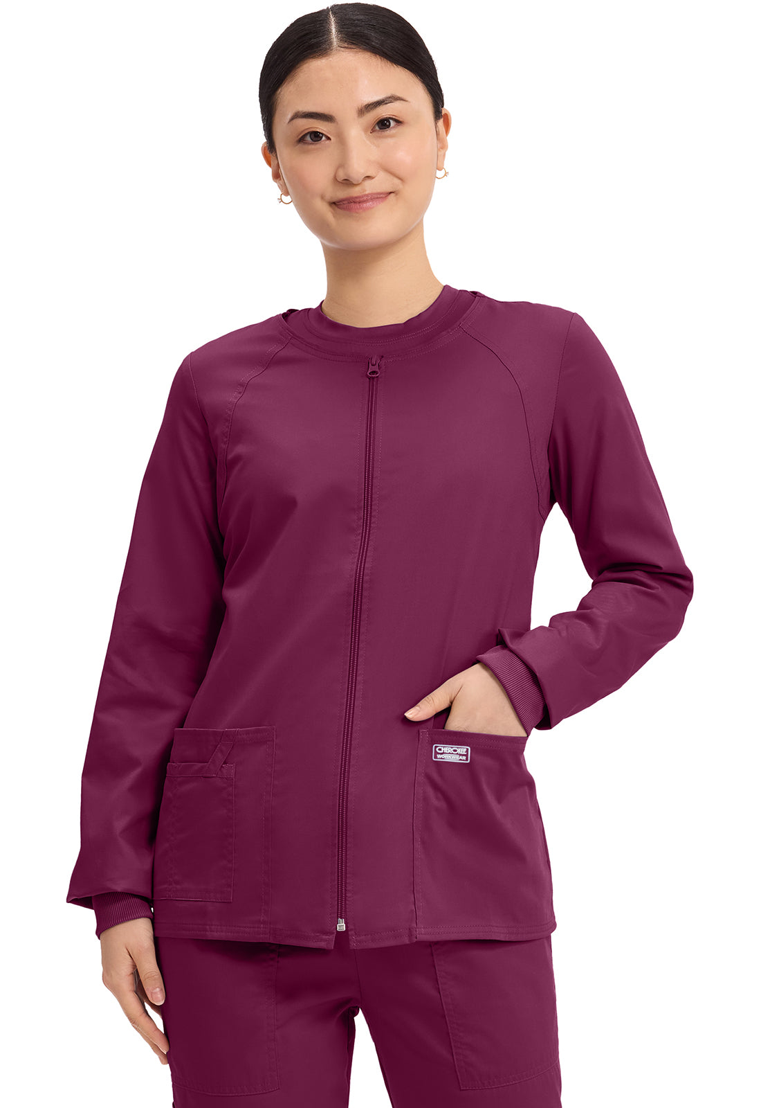Cherokee WW Core Stretch Women's 4315 Zip Front Jacket