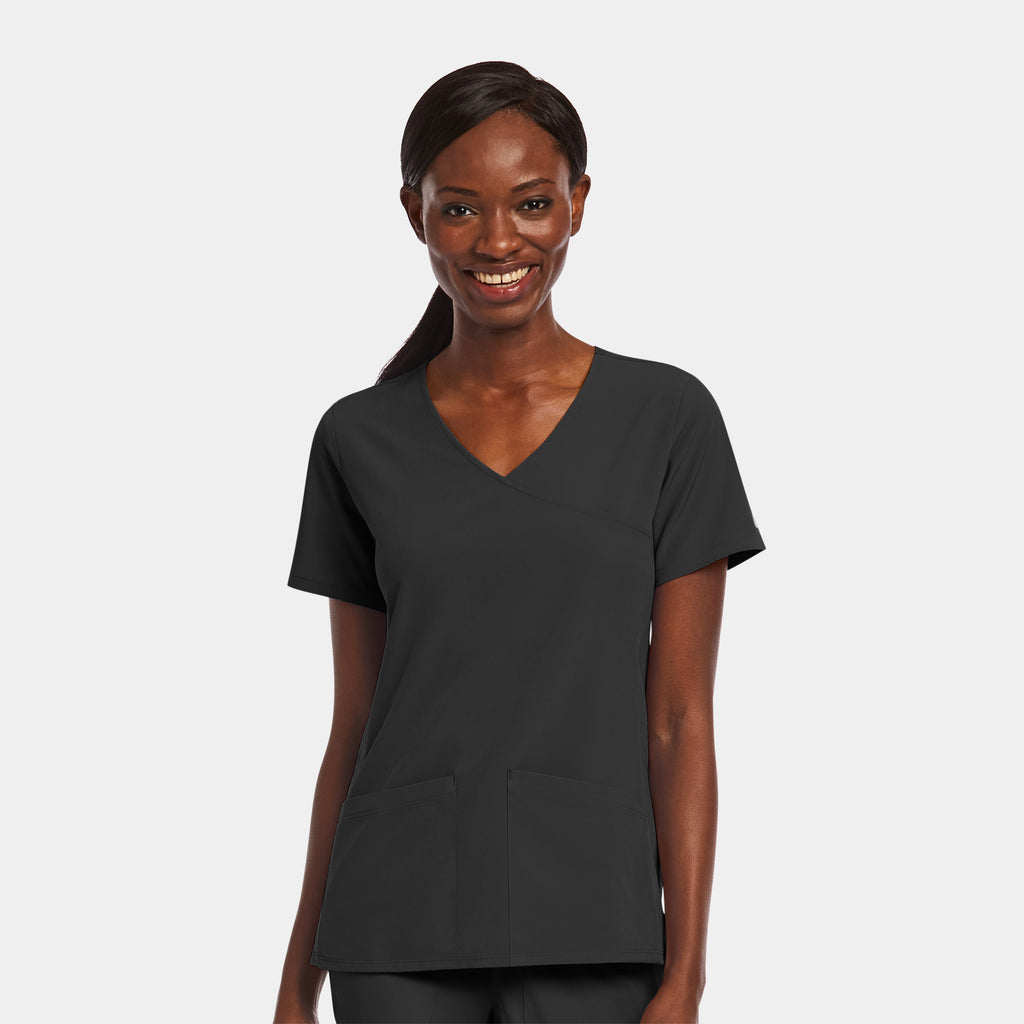 Maevn Matrix Impulse 4521 Women’s Mock Wrap Top