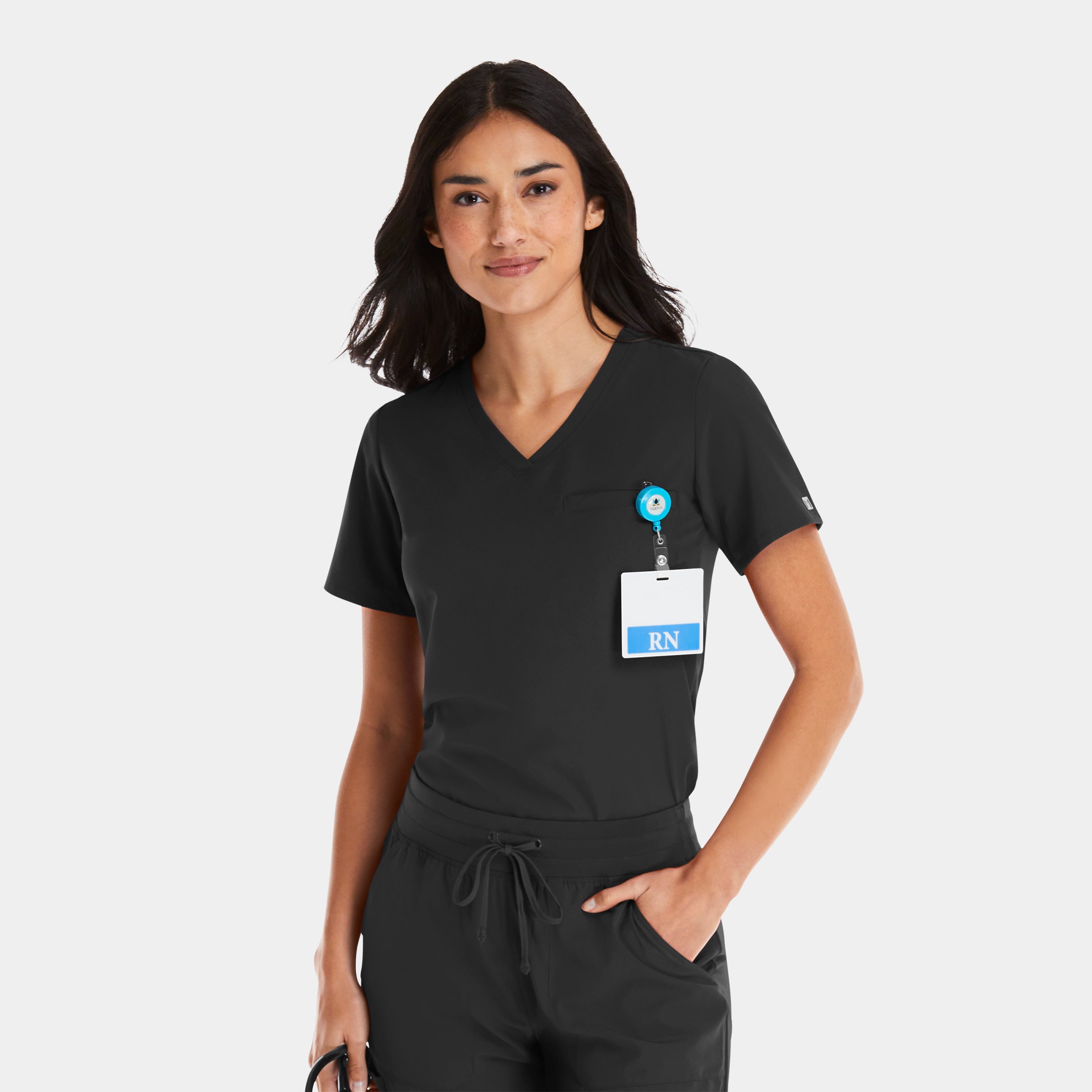 Maevn Matrix Impulse 4530 Women’s Tuckable V-Neck Top