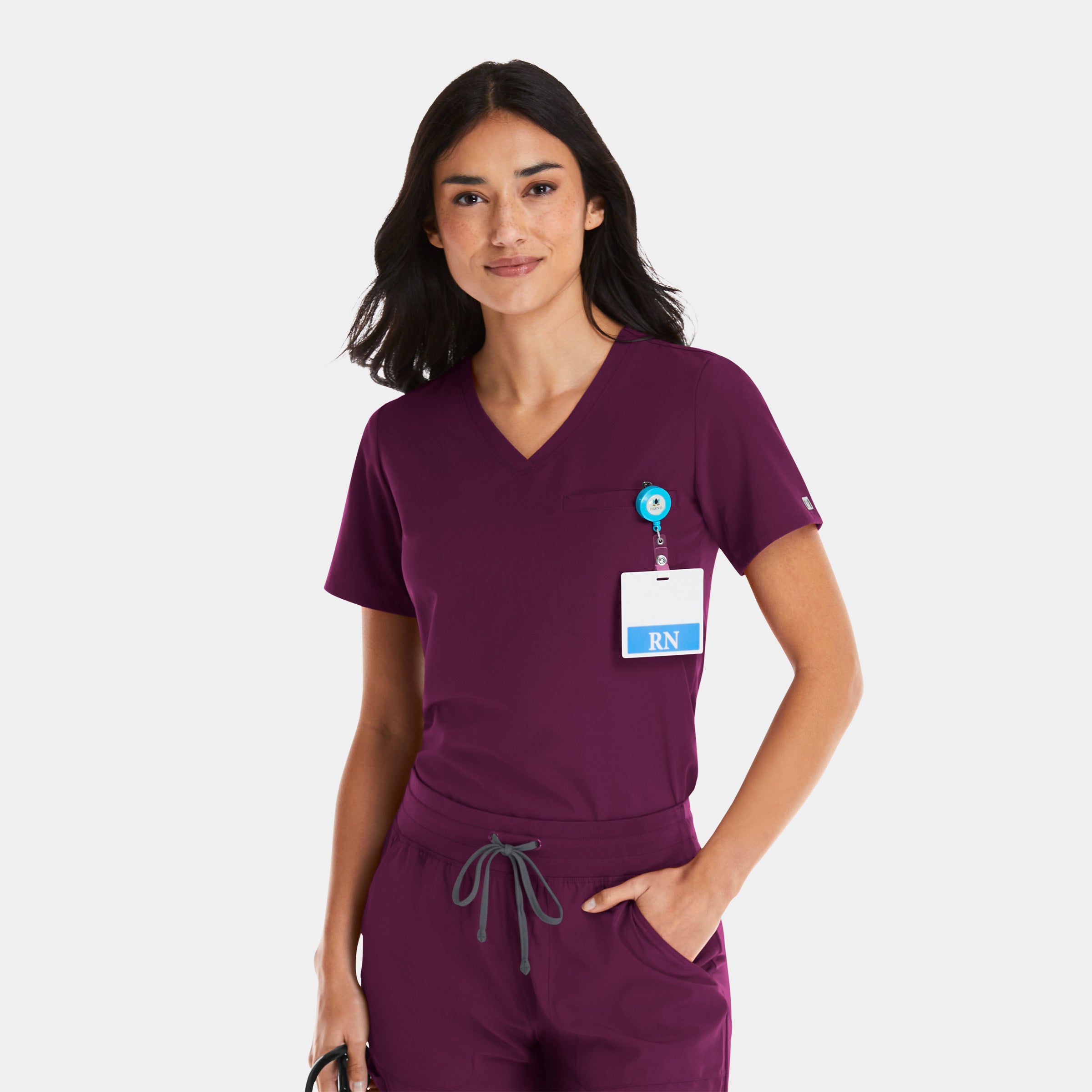 Maevn Matrix Impulse 4530 Women’s Tuckable V-Neck Top