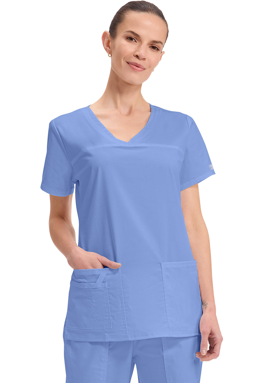 Cherokee WW Core Stretch Women's 4727 V-Neck Top