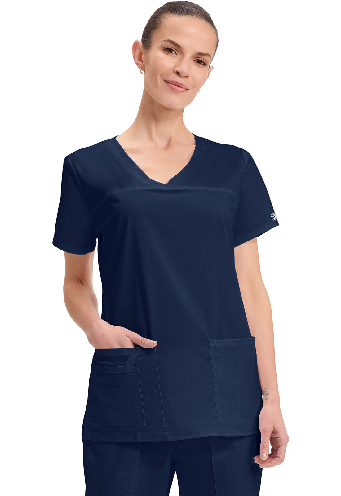 Cherokee WW Core Stretch Women's 4727 V-Neck Top