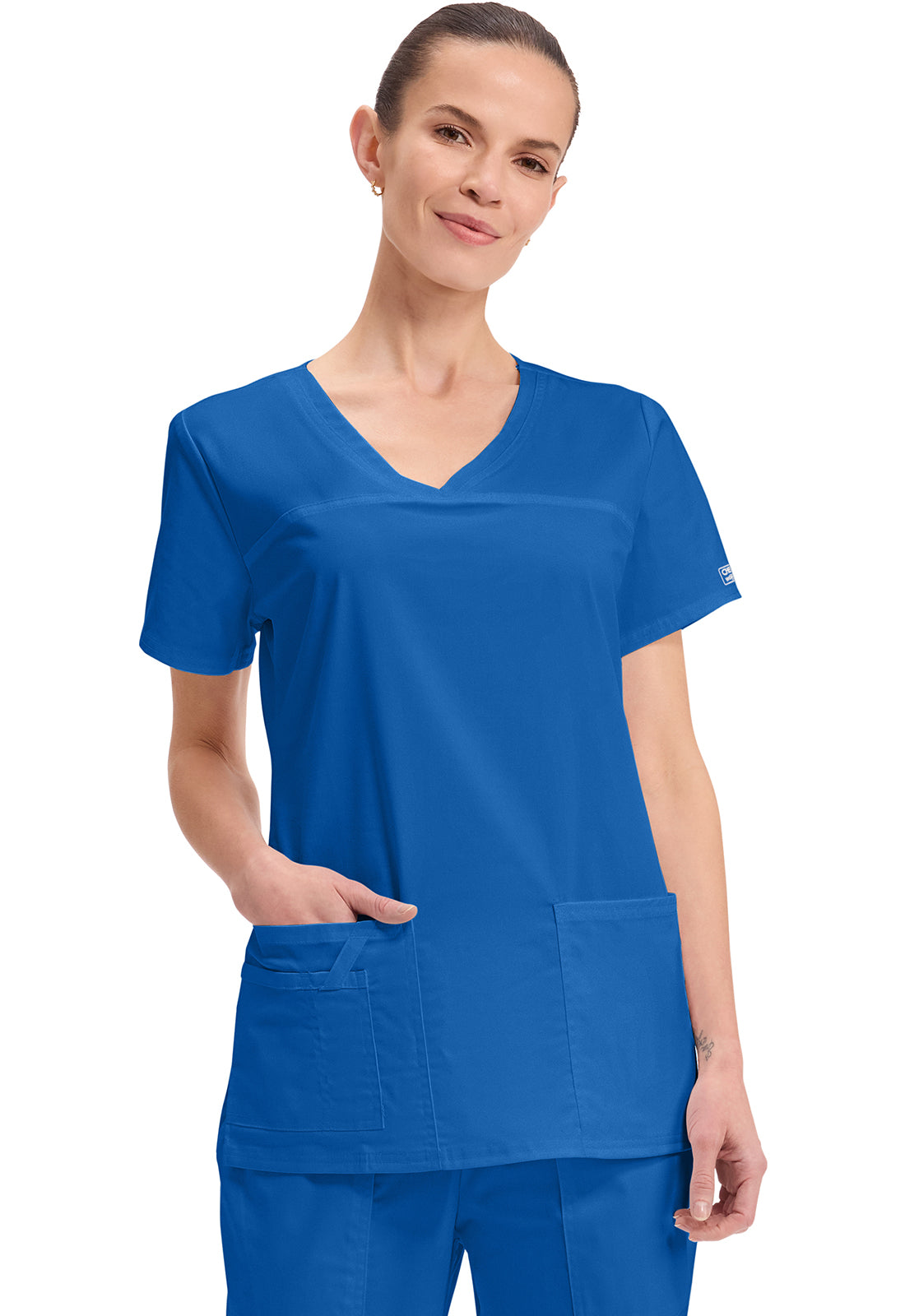 Cherokee WW Core Stretch Women's 4727 V-Neck Top
