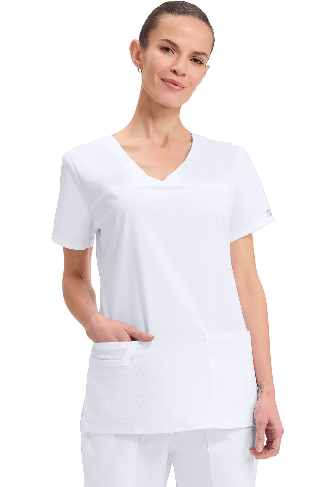 Cherokee WW Core Stretch Women's 4727 V-Neck Top