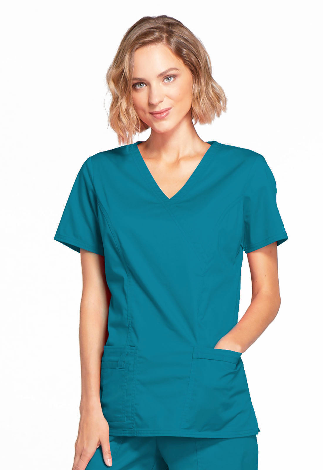 Cherokee WW Core Stretch Women's 4728 Mock Wrap Top