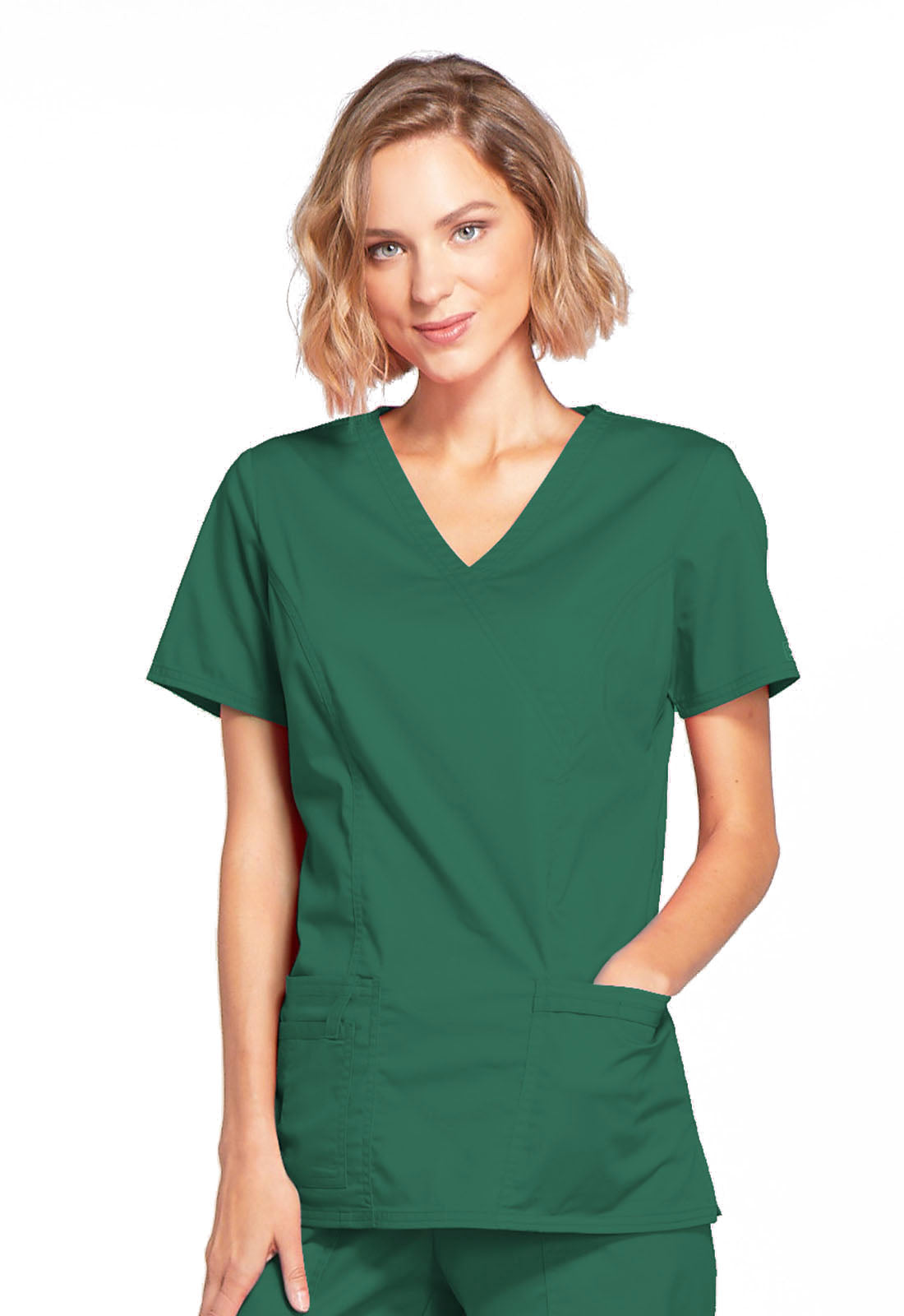 Cherokee WW Core Stretch Women's 4728 Mock Wrap Top