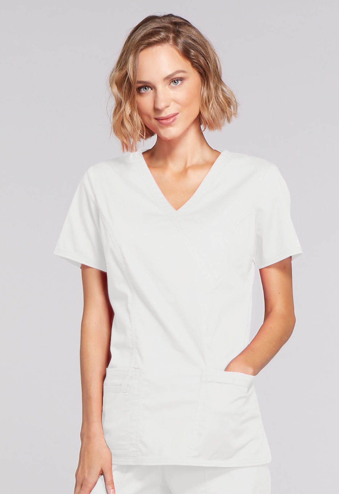 Cherokee WW Core Stretch Women's 4728 Mock Wrap Top