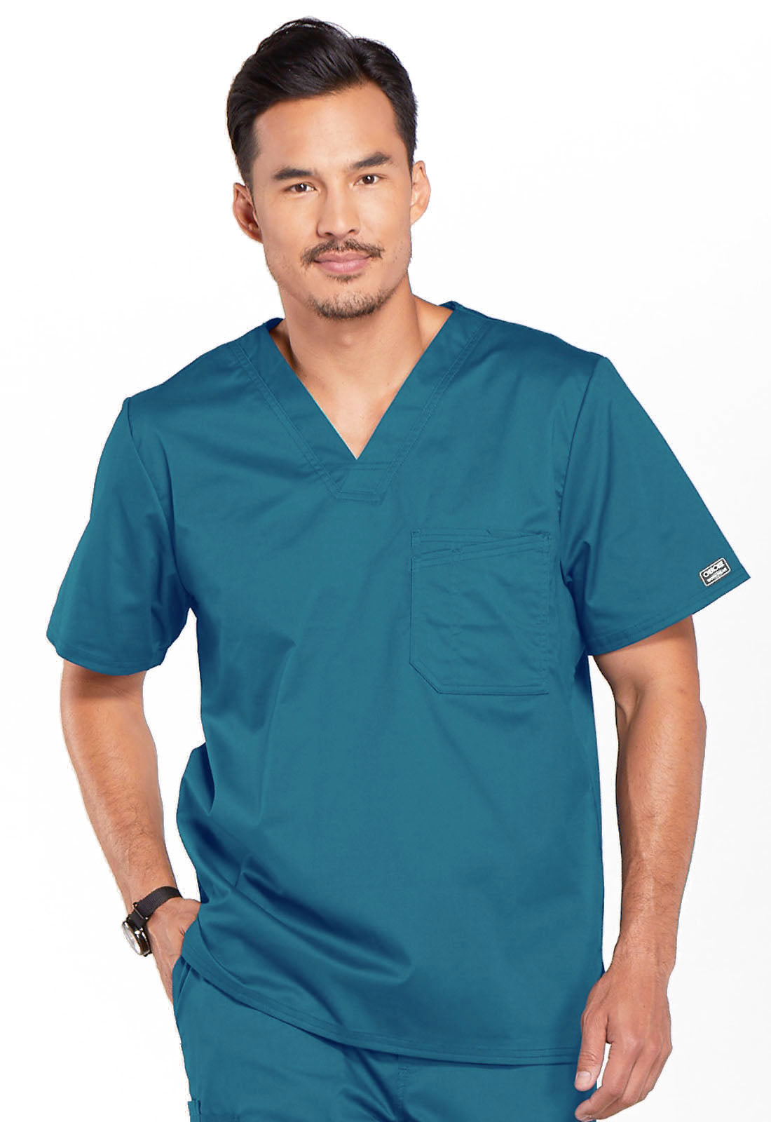 Cherokee WW Core Stretch Men's 4743 Men's Tuckable V-Neck Top