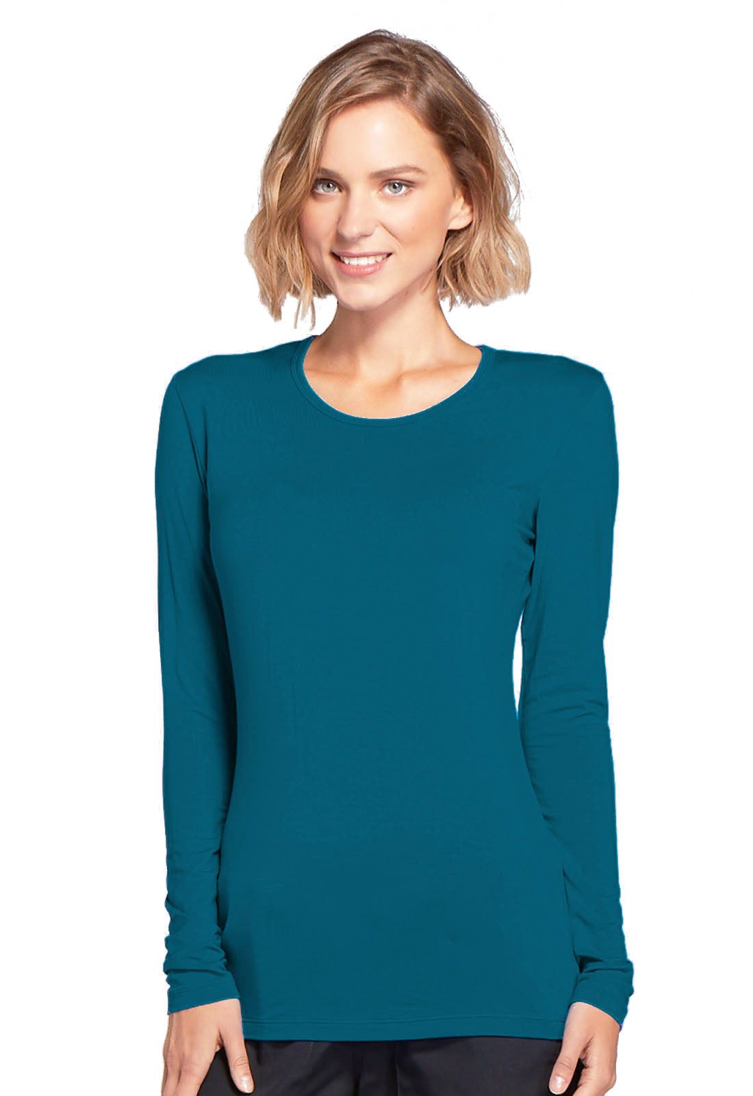 Cherokee WW Originals Women's 4881 Long Sleeve Underscrub Knit Tee
