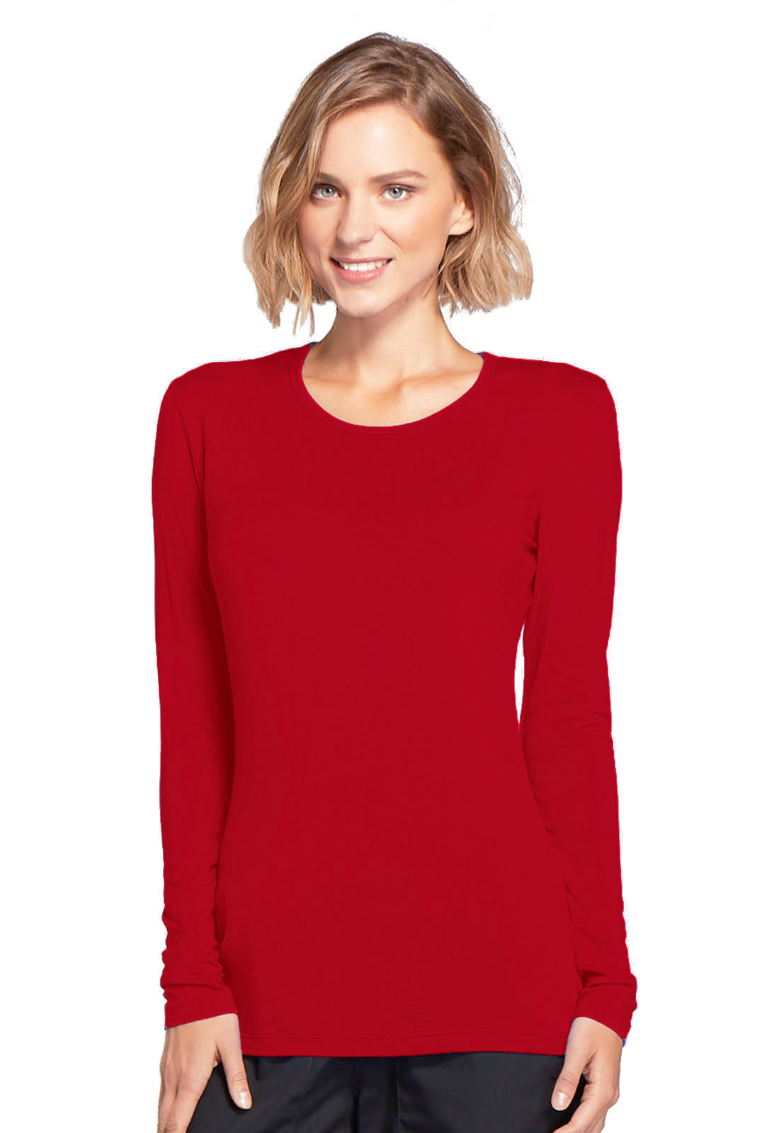 Cherokee WW Originals Women's 4881 Long Sleeve Underscrub Knit Tee