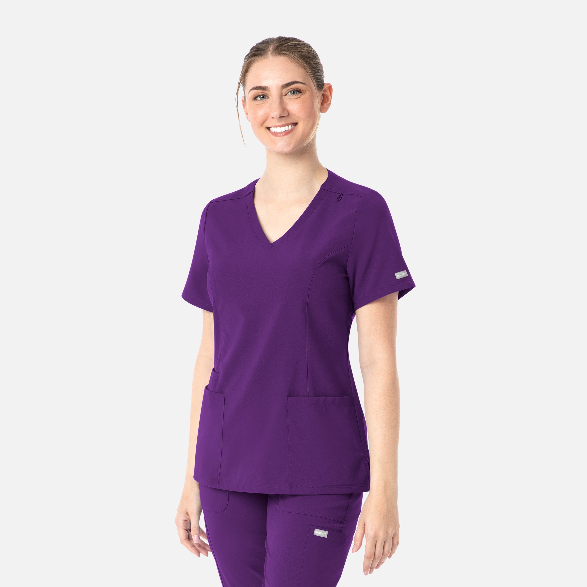 Maevn Momentum 5001 Womens Double V-Neck Top