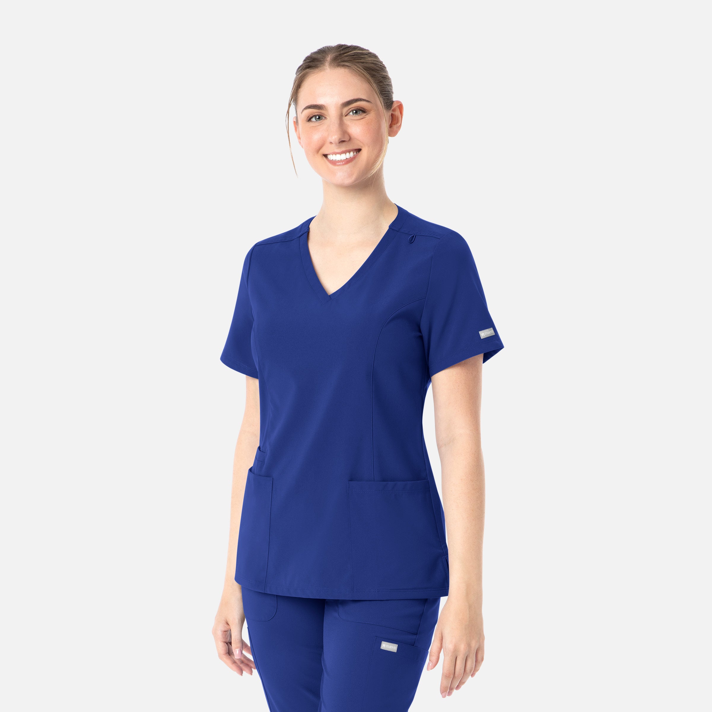Maevn Momentum 5001 Womens Double V-Neck Top