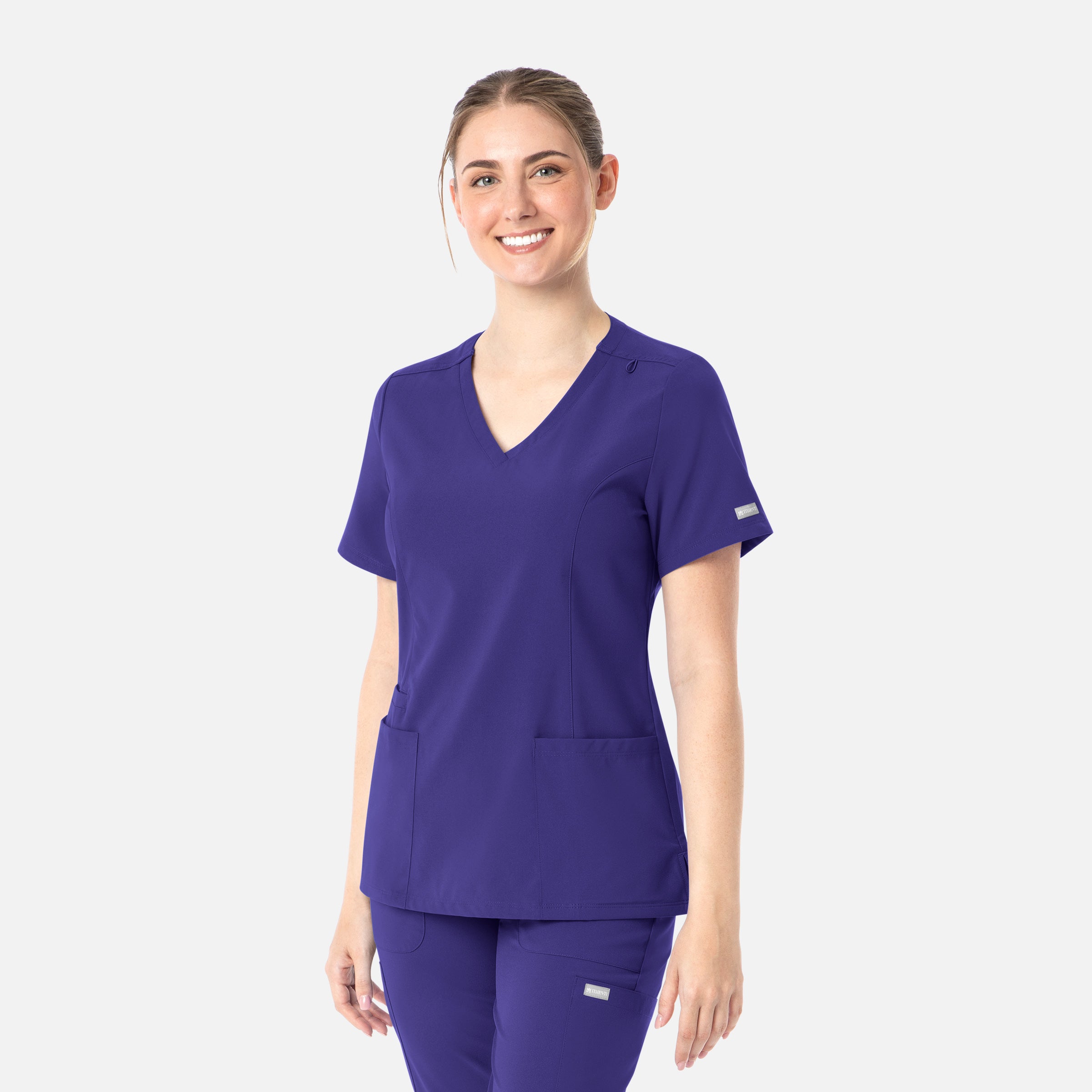 Maevn Momentum 5001 Womens Double V-Neck Top