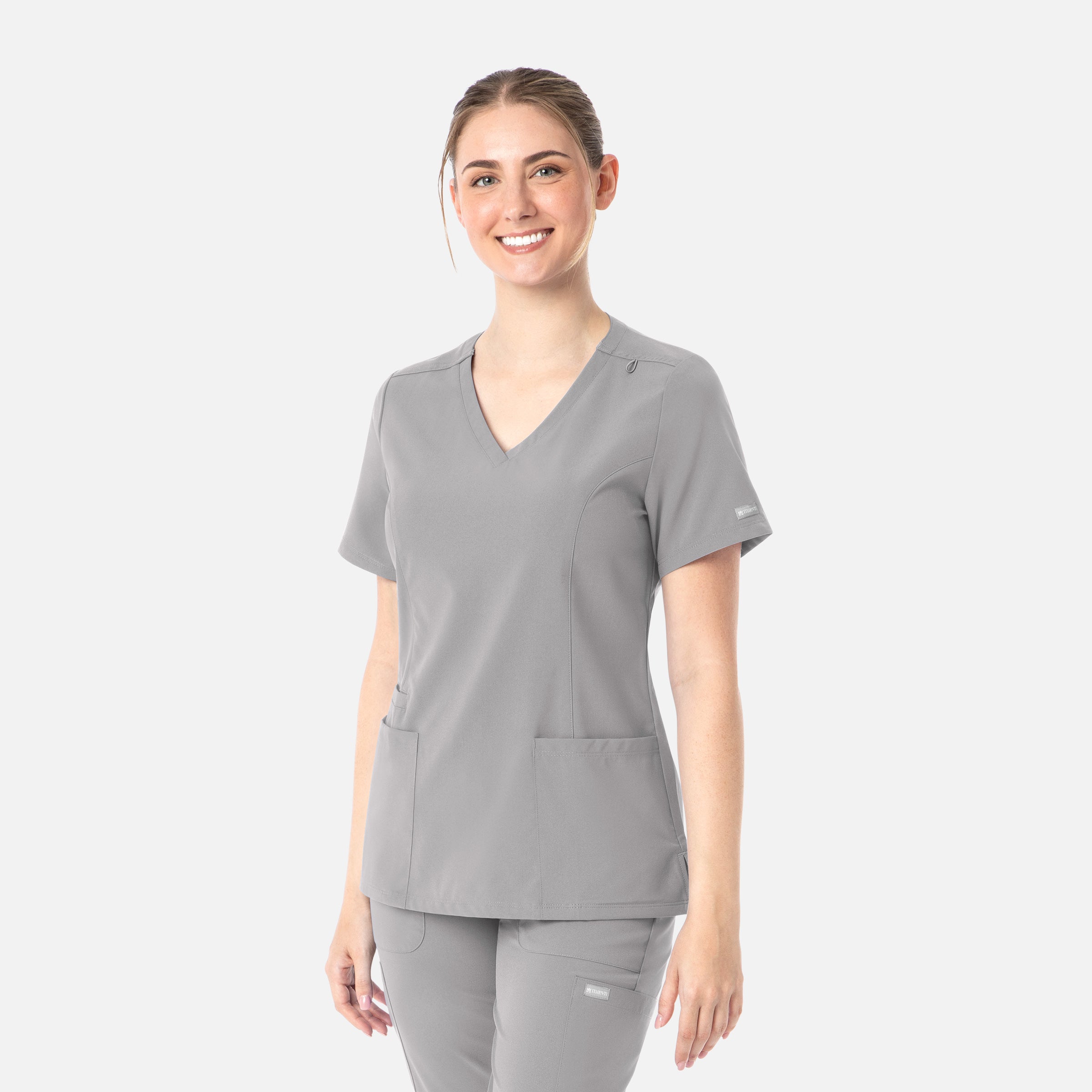 Maevn Momentum 5001 Womens Double V-Neck Top