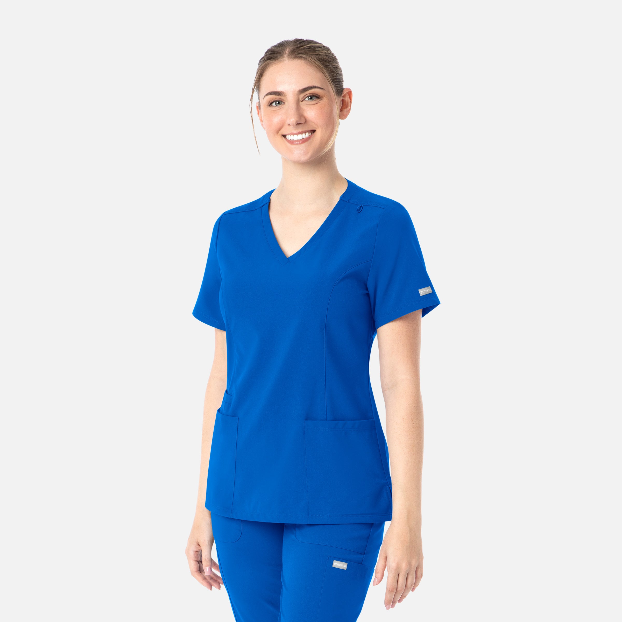 Maevn Momentum 5001 Womens Double V-Neck Top