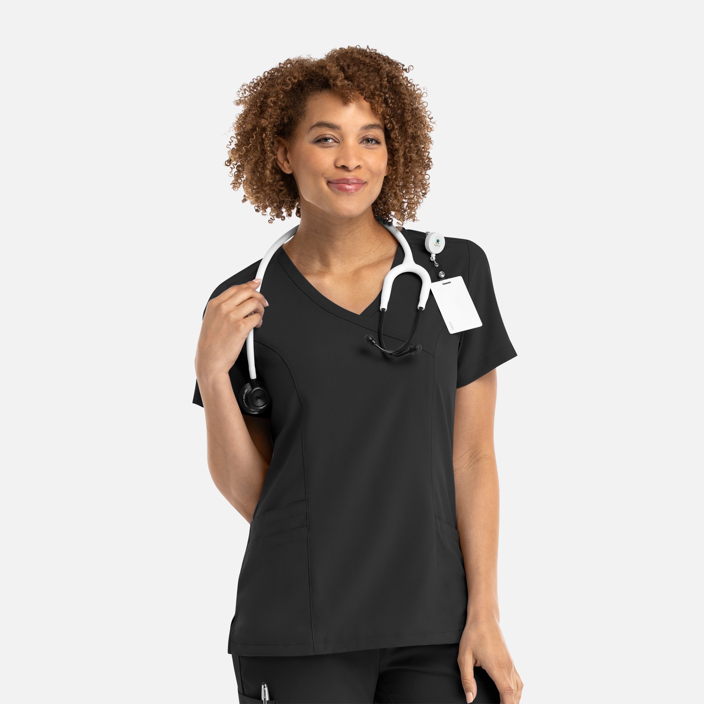 Maevn Momentum 5002 Women’s Mock Wrap Top