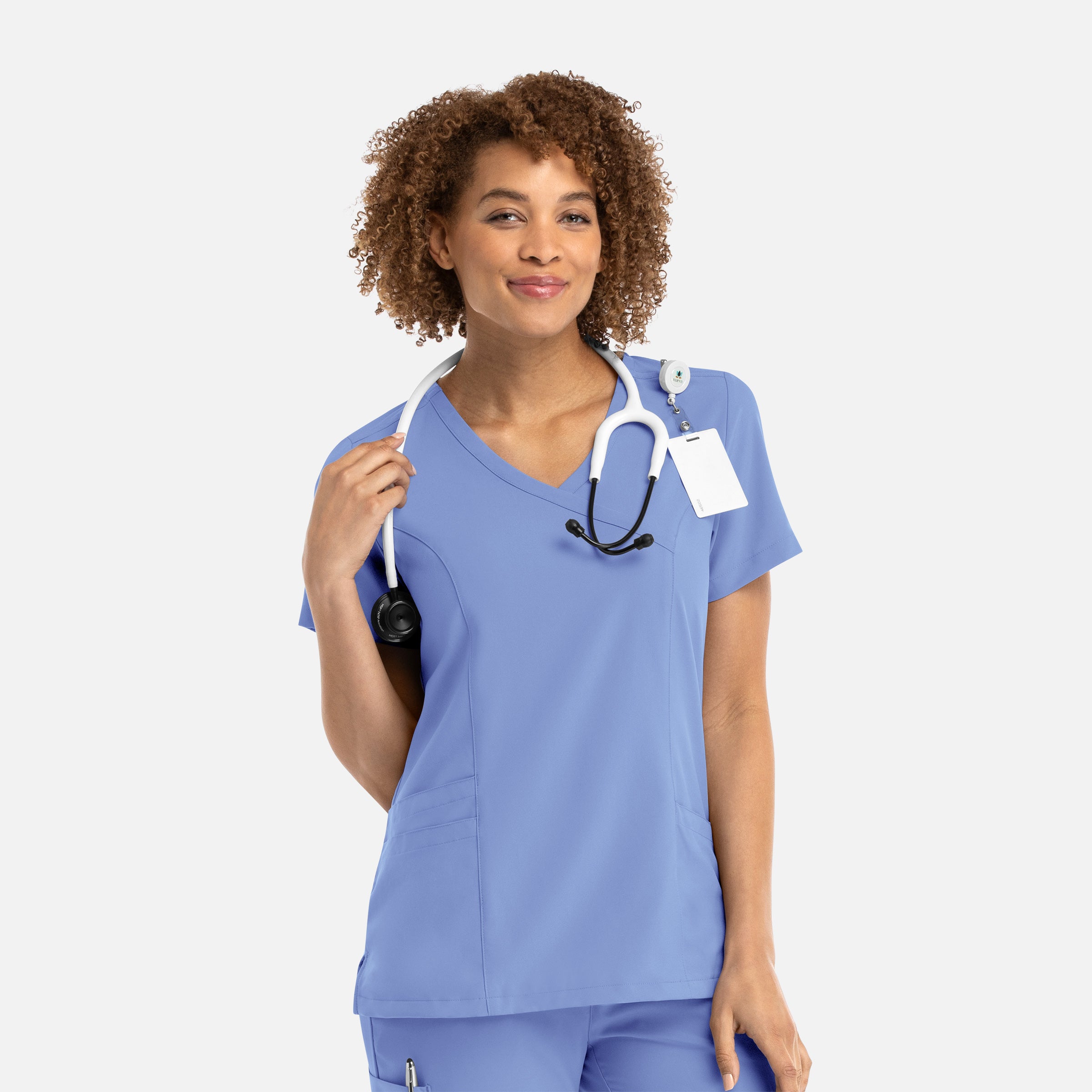 Maevn Momentum 5002 Women’s Mock Wrap Top