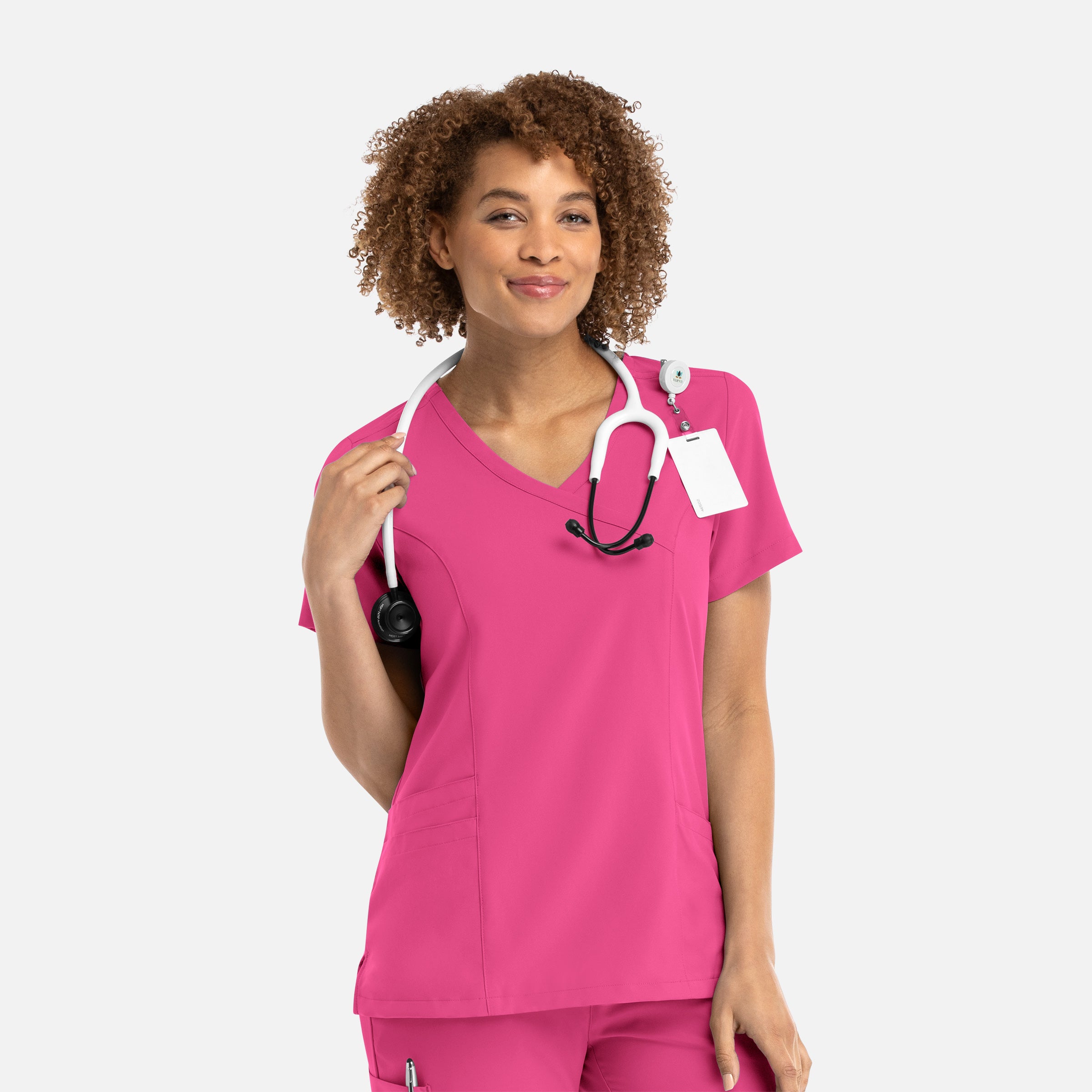 Maevn Momentum 5002 Women’s Mock Wrap Top