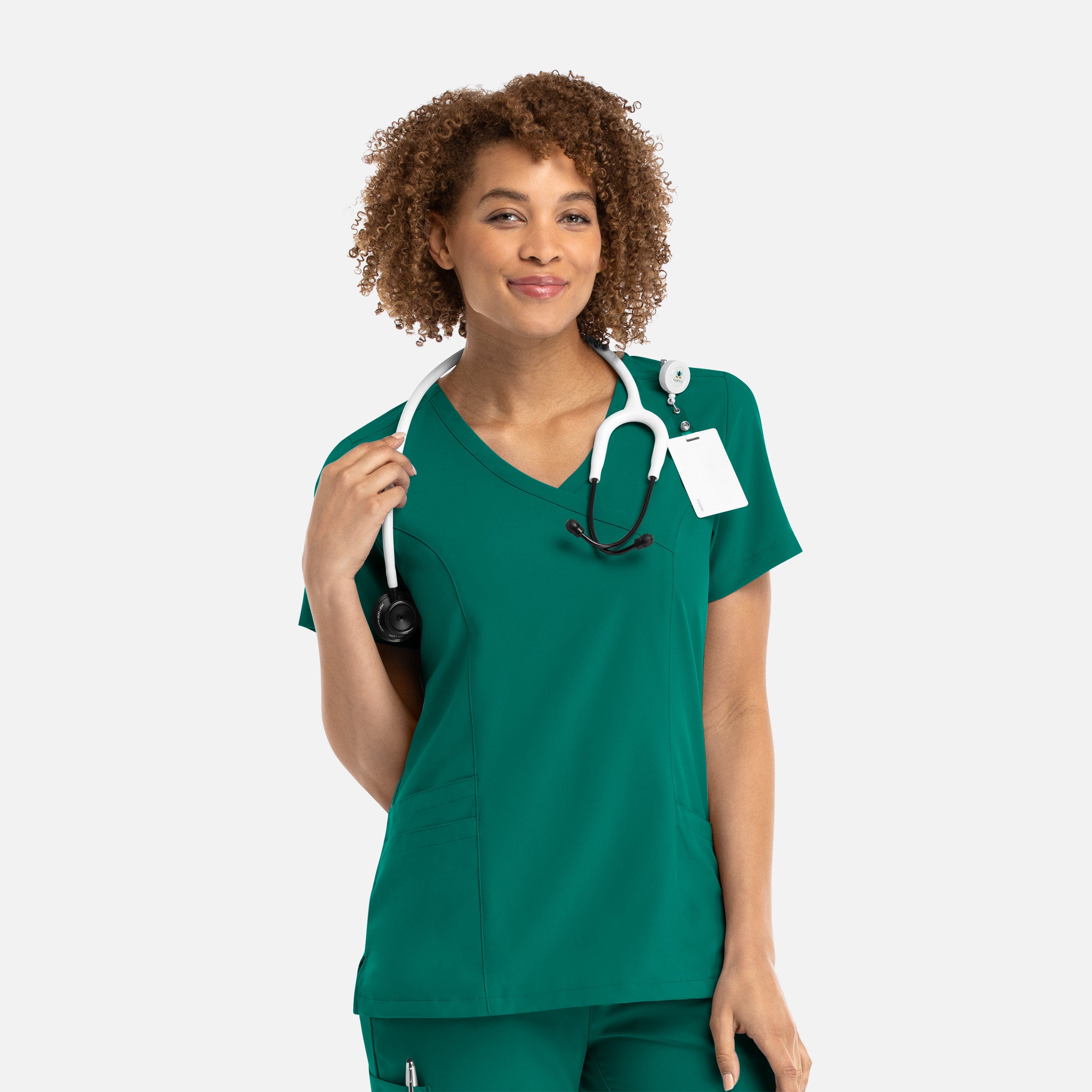 Maevn Momentum 5002 Women’s Mock Wrap Top
