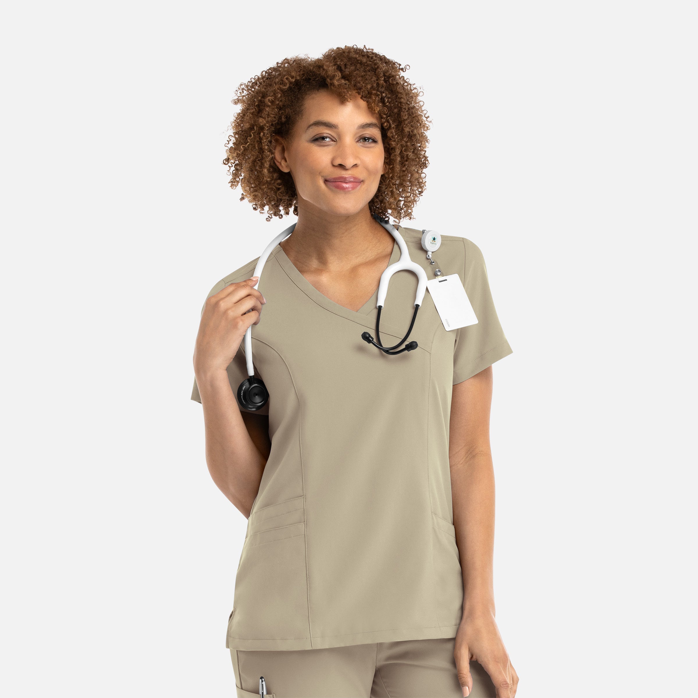 Maevn Momentum 5002 Women’s Mock Wrap Top