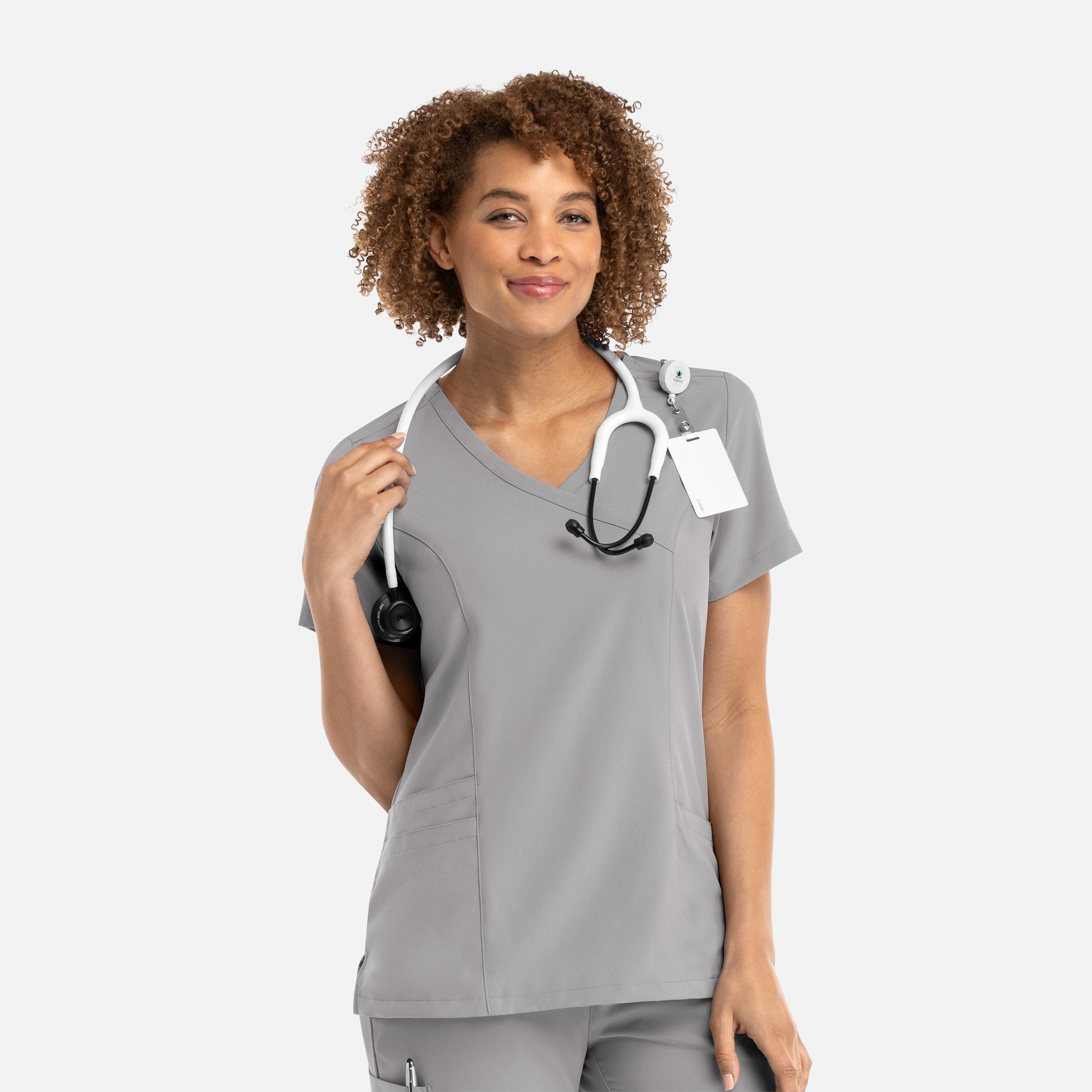 Maevn Momentum 5002 Women’s Mock Wrap Top