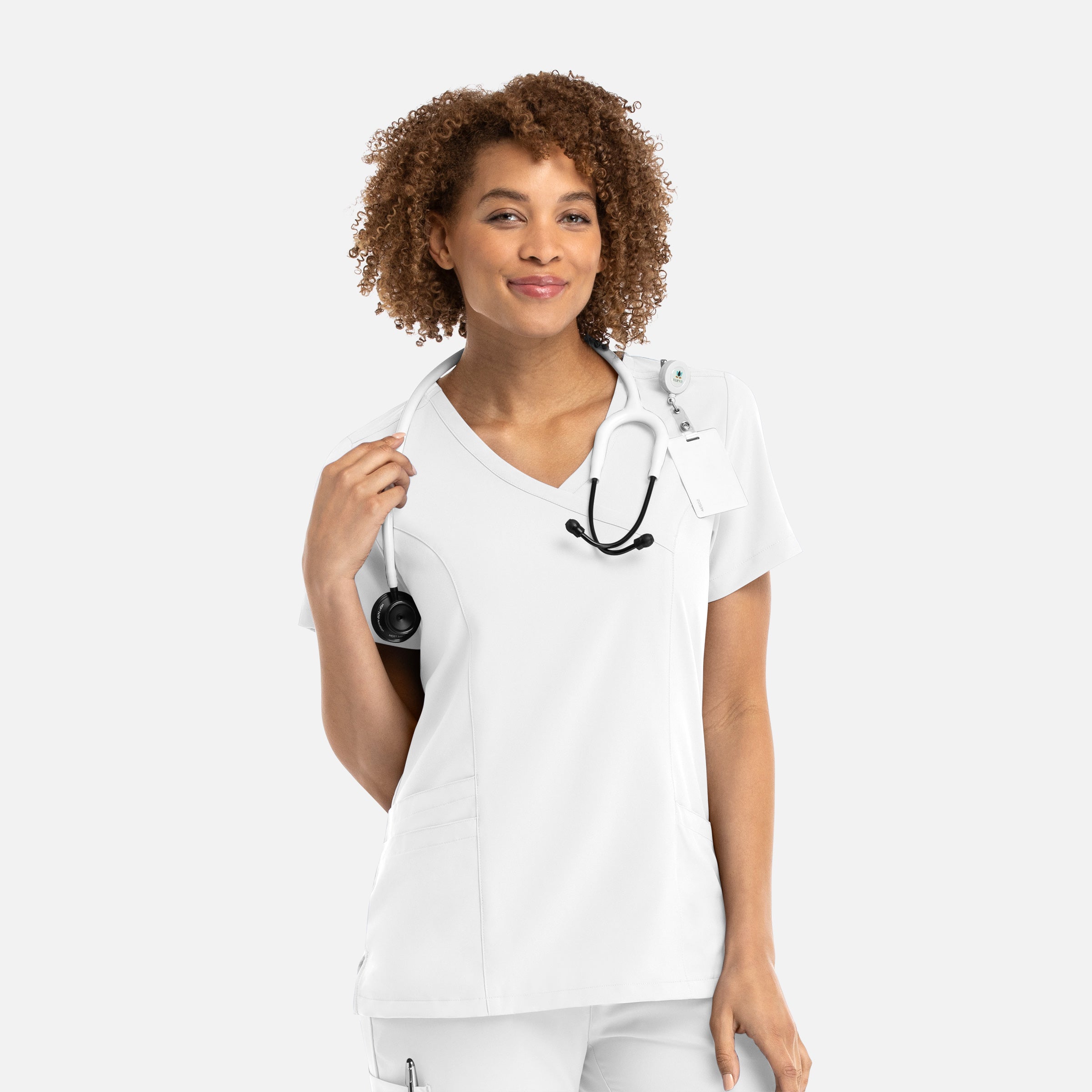 Maevn Momentum 5002 Women’s Mock Wrap Top