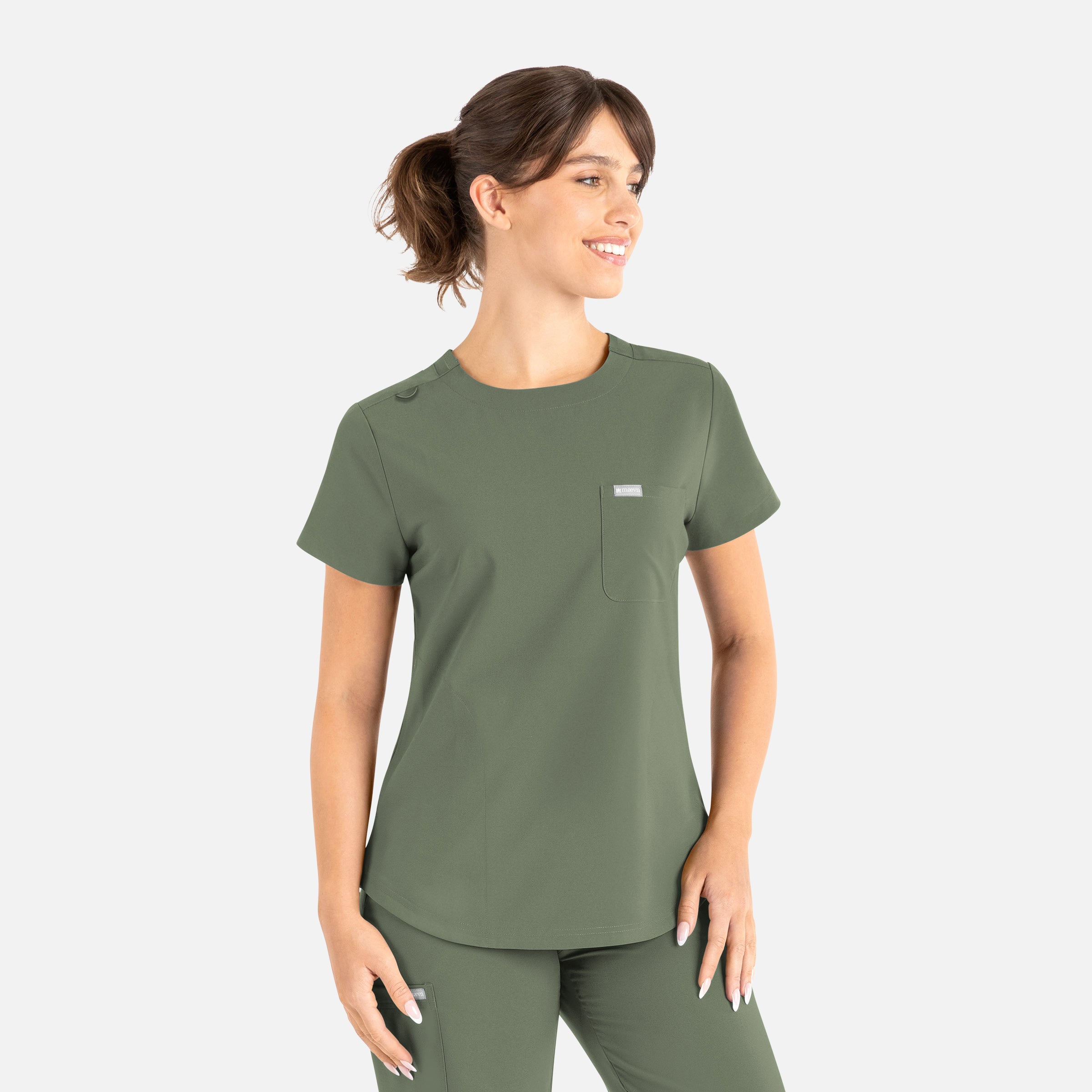 PRE-ORDER - Maevn Momentum 5005 Women’s Tuckable Round Neck Top