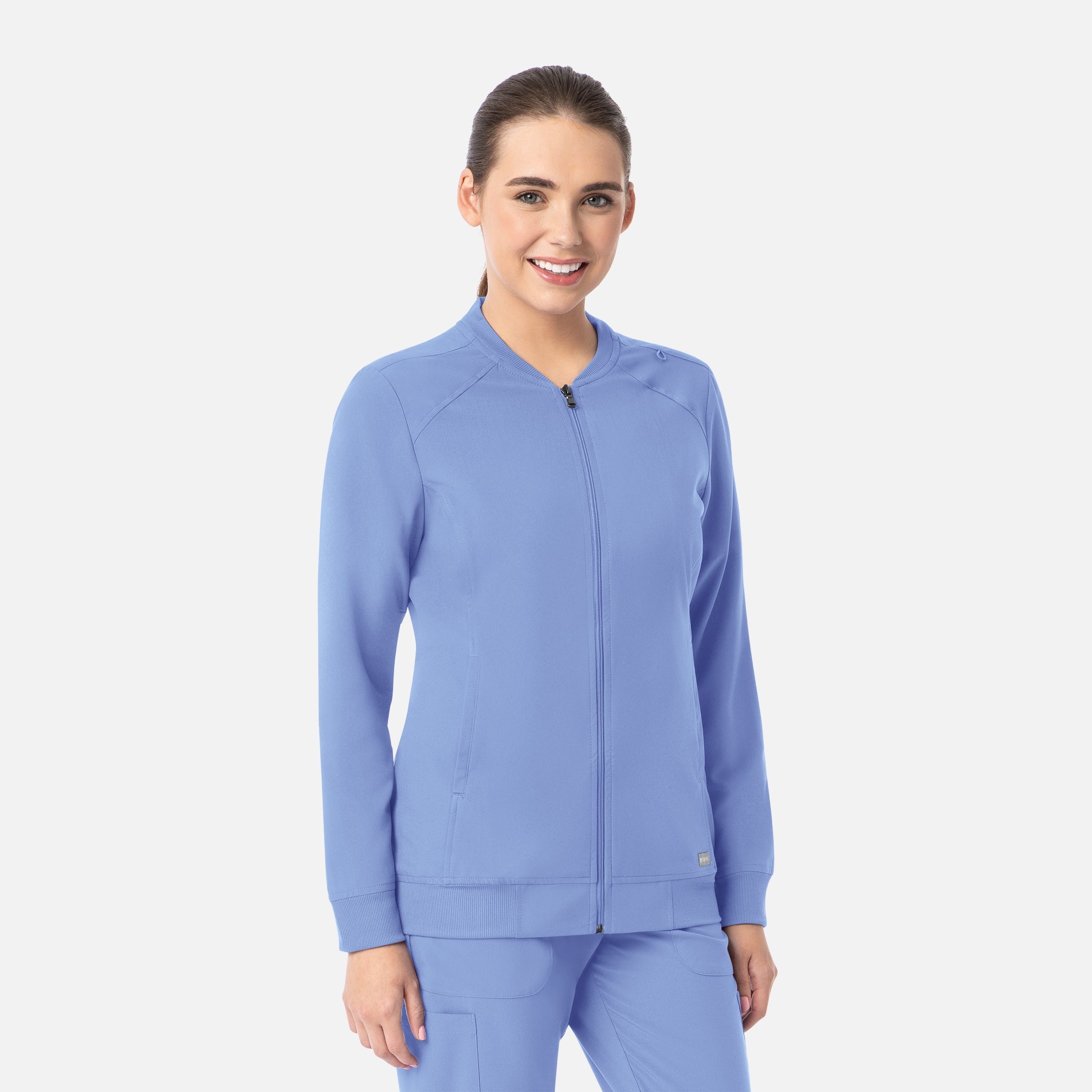 Maevn Momentum 5061 Womens Full Zip Bomber Jacket
