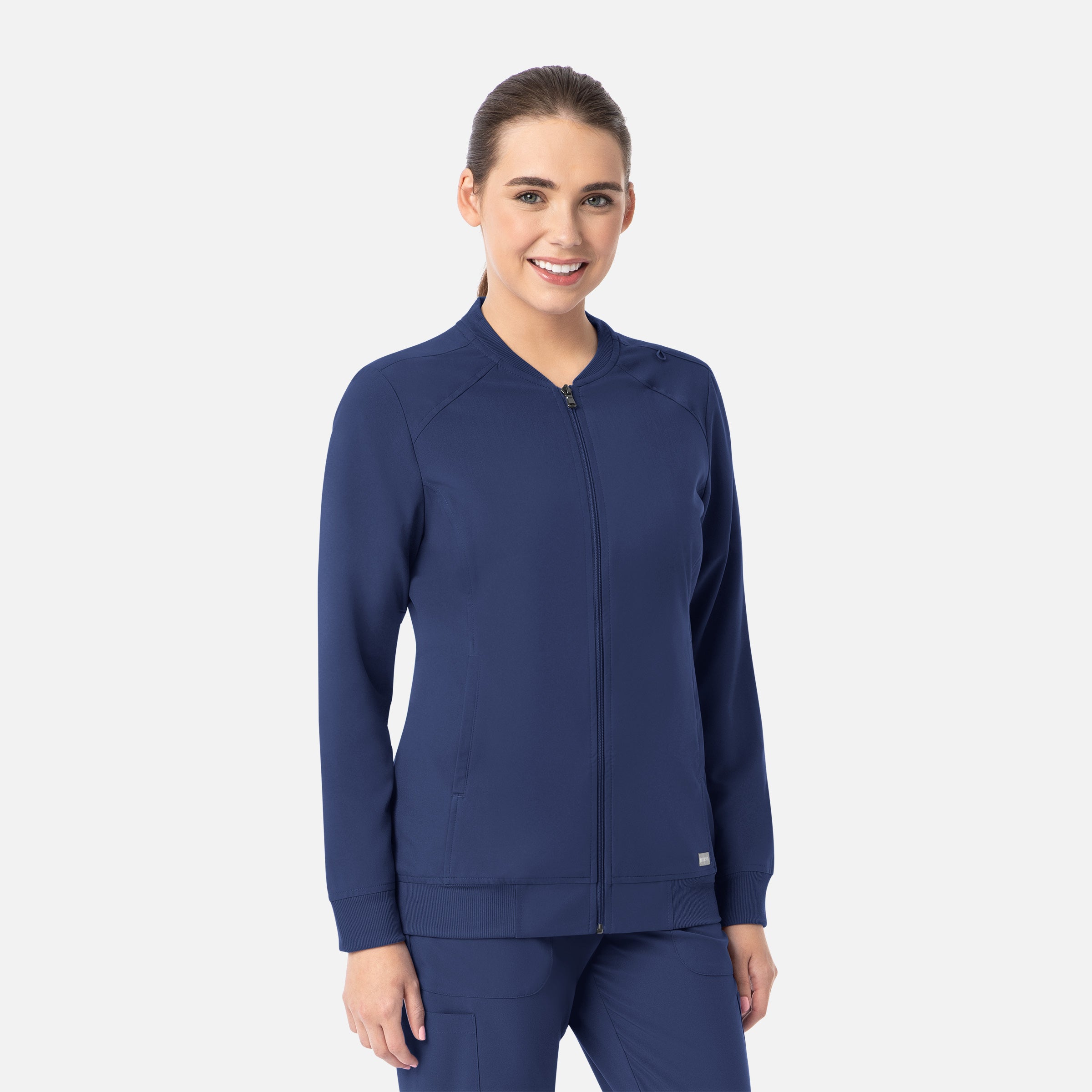 Maevn Momentum 5061 Womens Full Zip Bomber Jacket