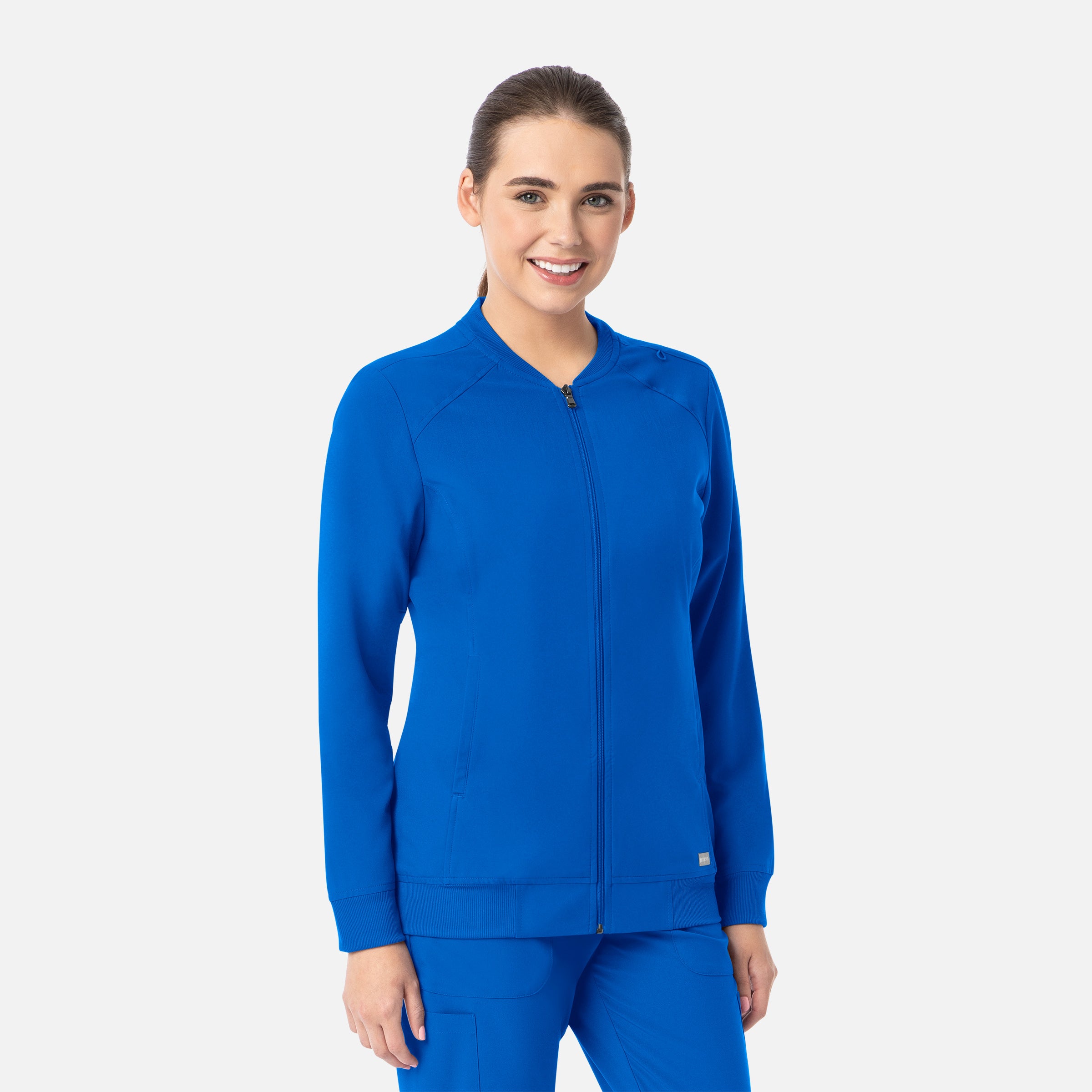 Maevn Momentum 5061 Womens Full Zip Bomber Jacket