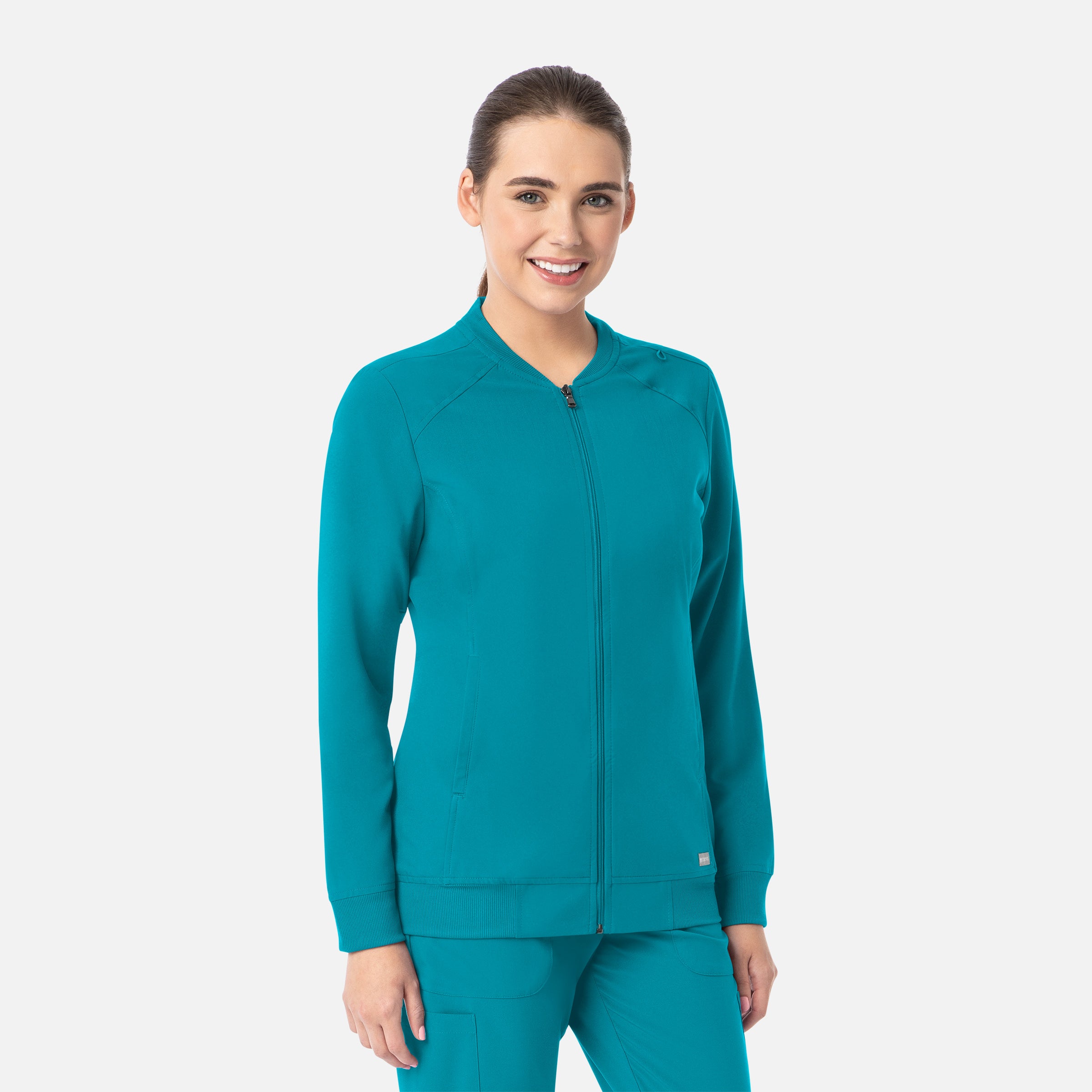 Maevn Momentum 5061 Womens Full Zip Bomber Jacket