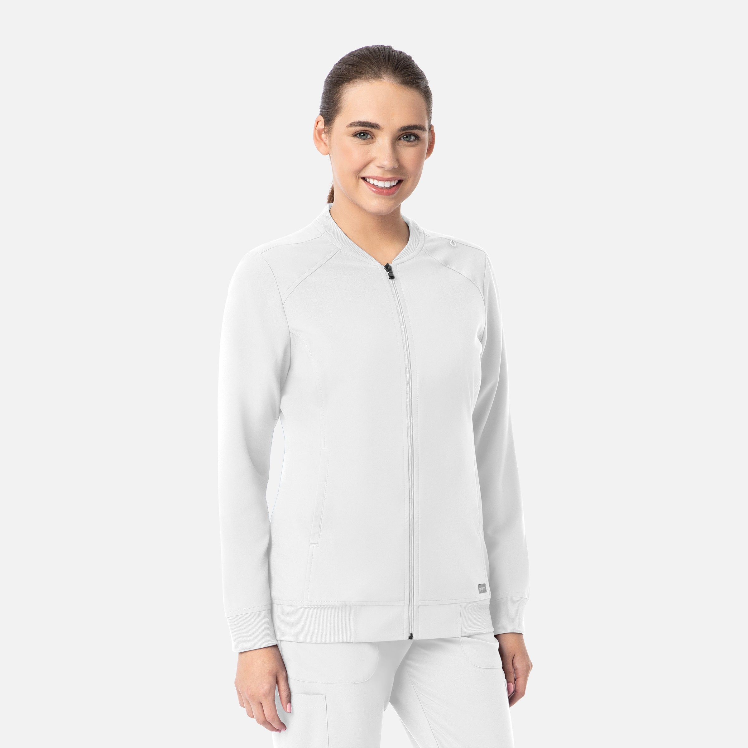 Maevn Momentum 5061 Womens Full Zip Bomber Jacket