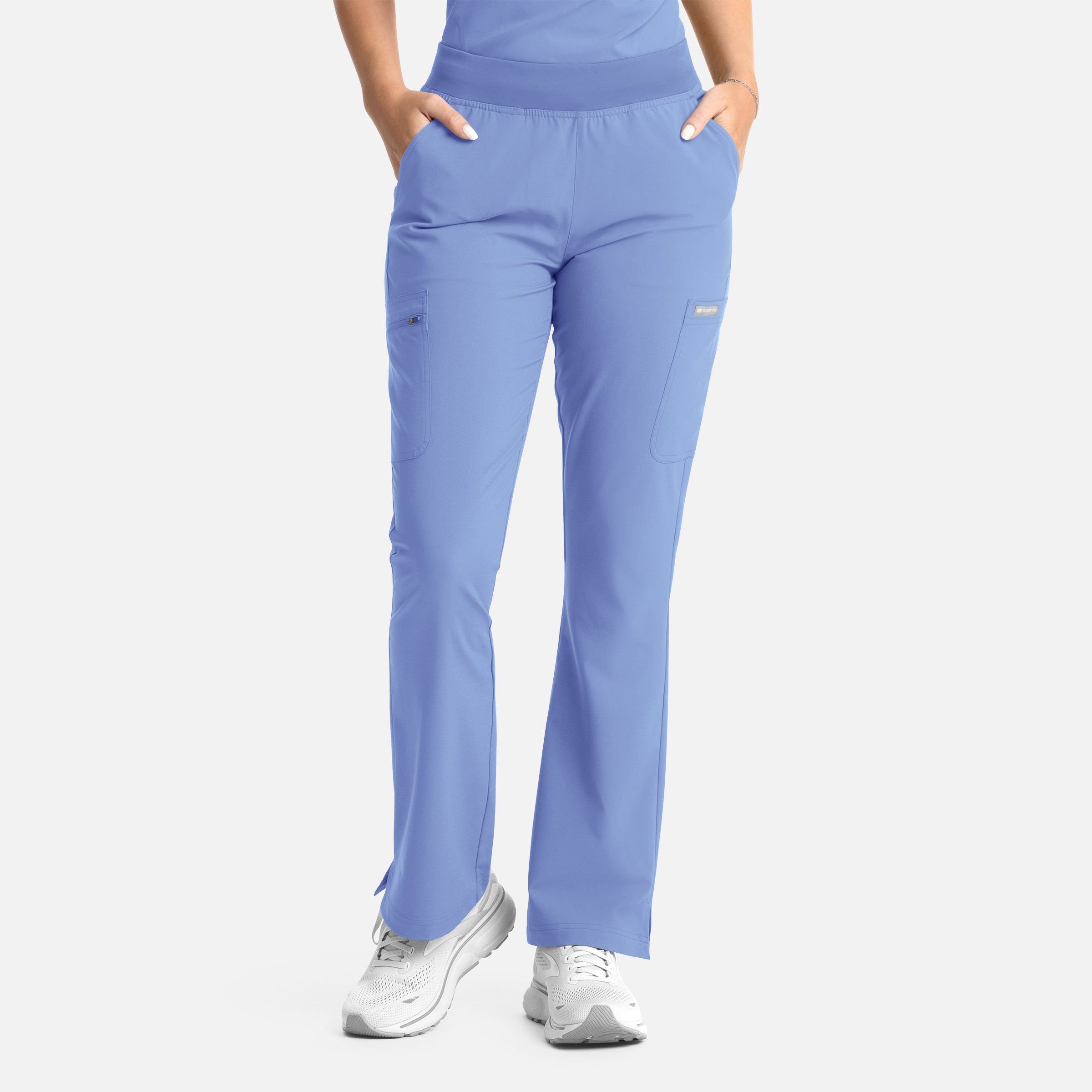 Maevn Momentum 5093 Women’s Full Elastic Band Flare Leg Pant