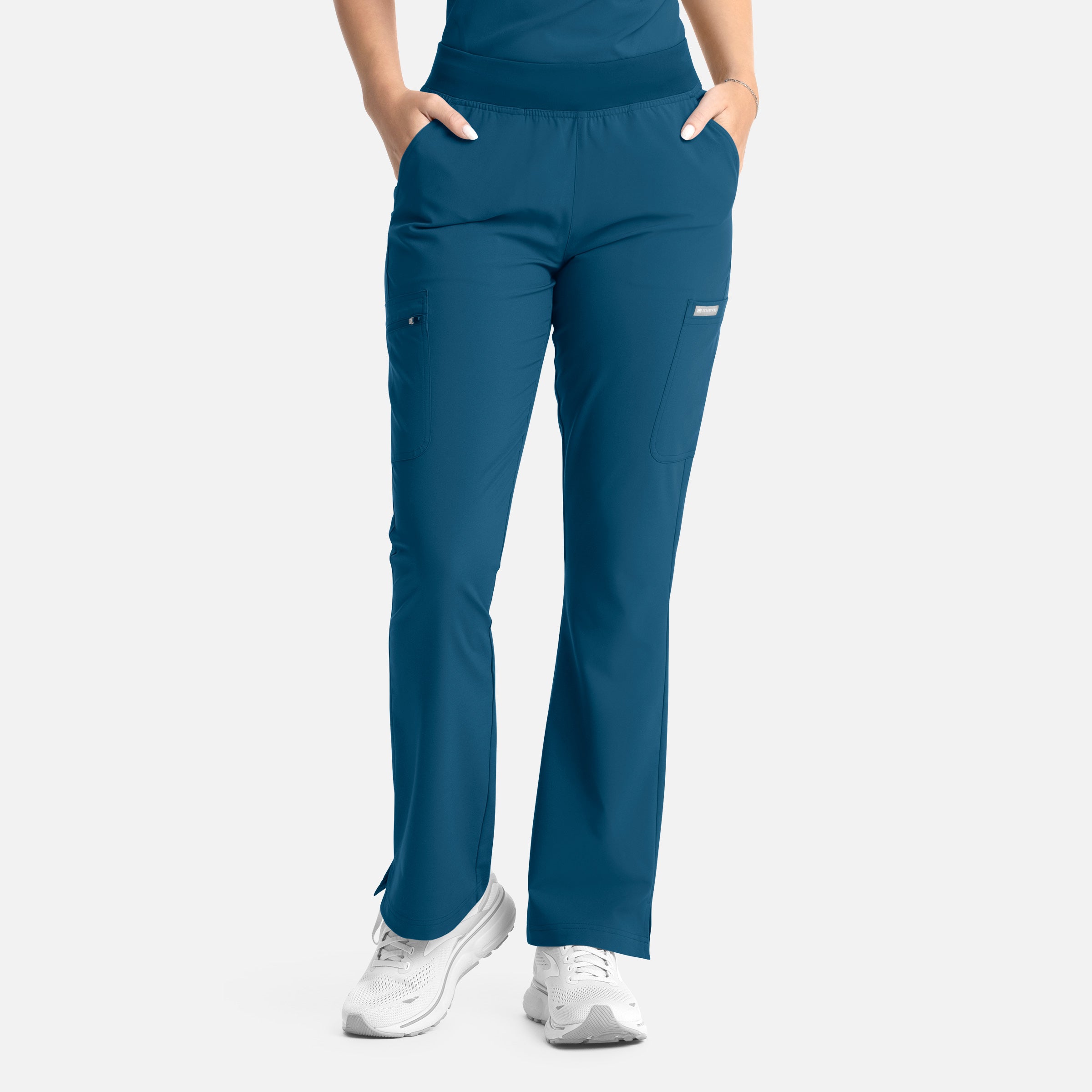 Maevn Momentum 5093 Women’s Full Elastic Band Flare Leg Pant