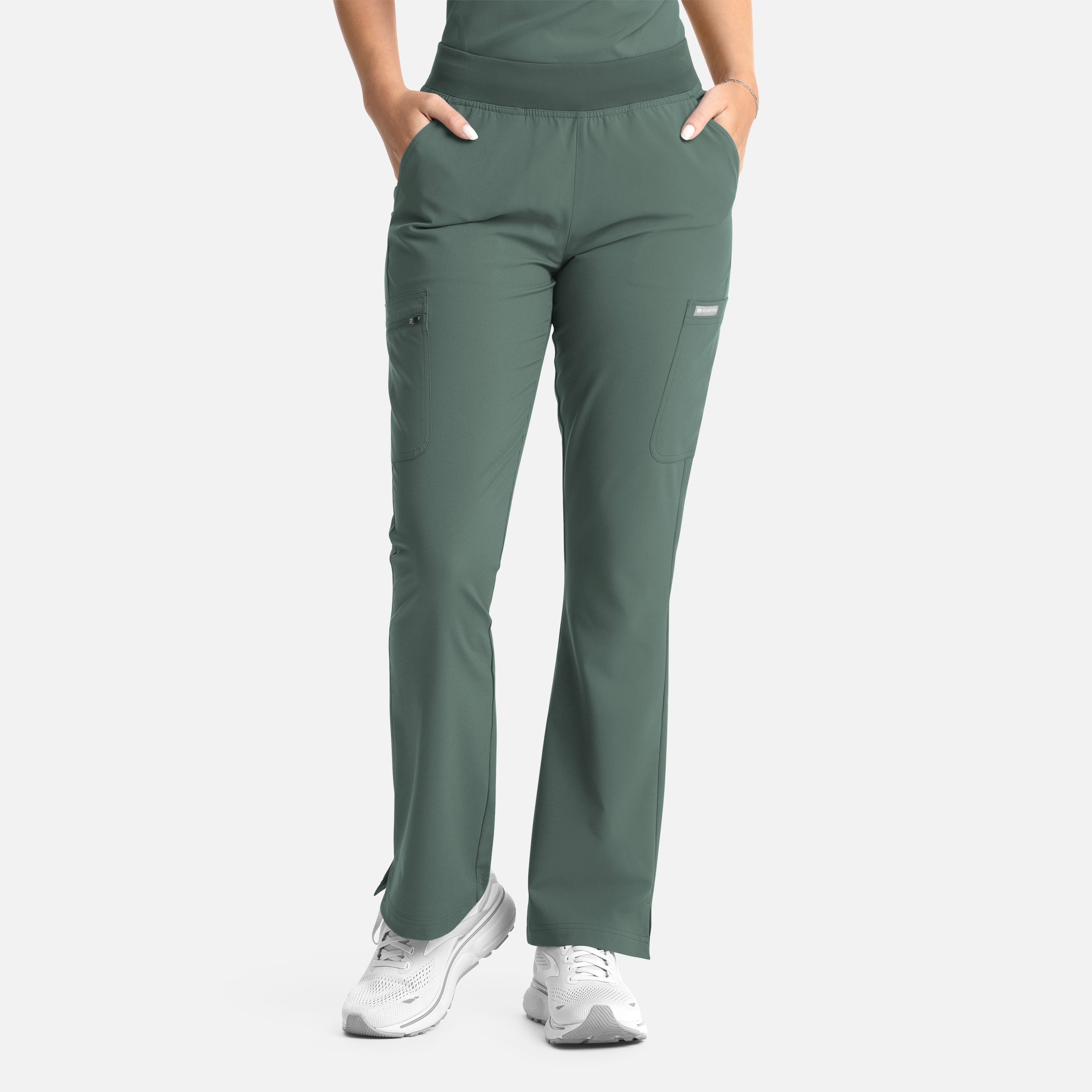 Maevn Momentum 5093 Women’s Full Elastic Band Flare Leg Pant