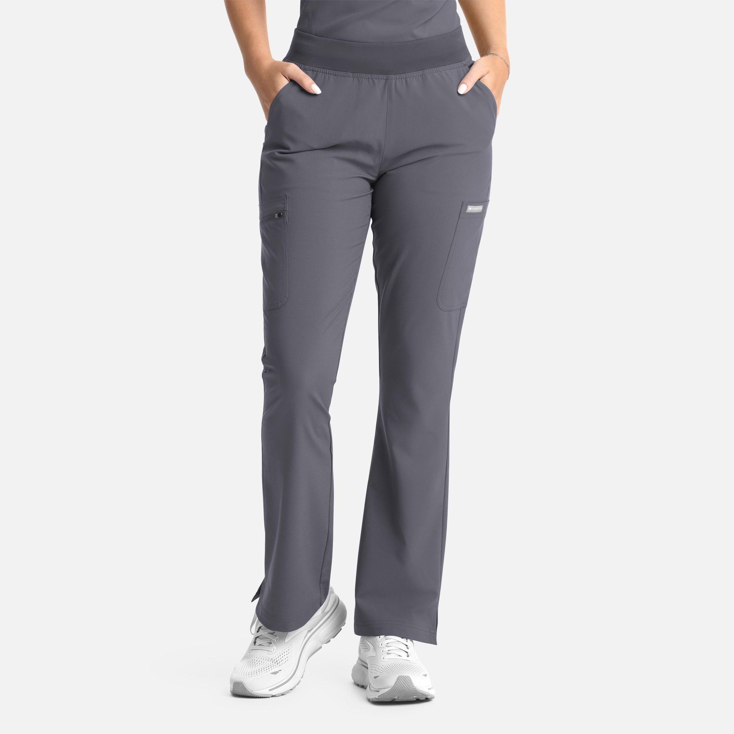Maevn Momentum 5093 Women’s Full Elastic Band Flare Leg Pant