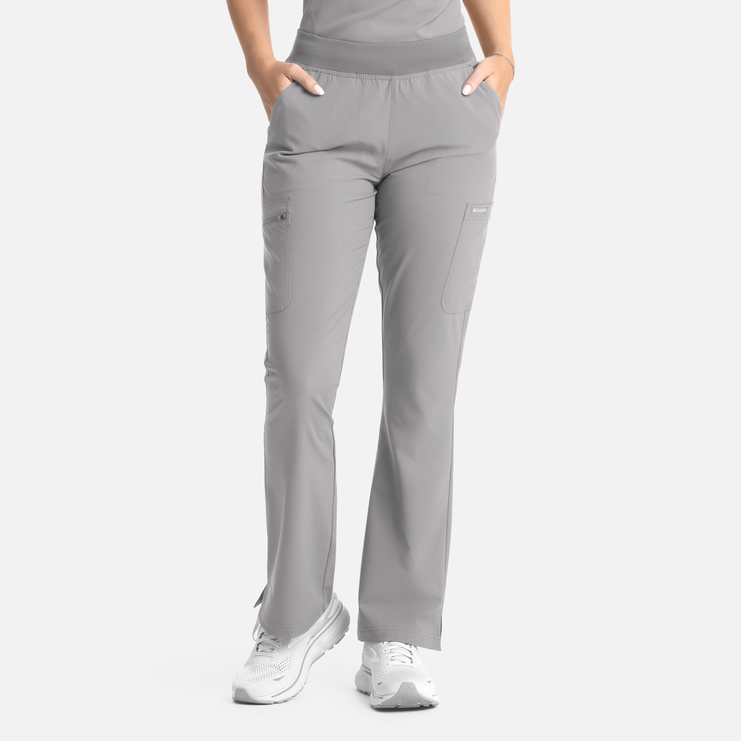 Maevn Momentum 5093 Women’s Full Elastic Band Flare Leg Pant
