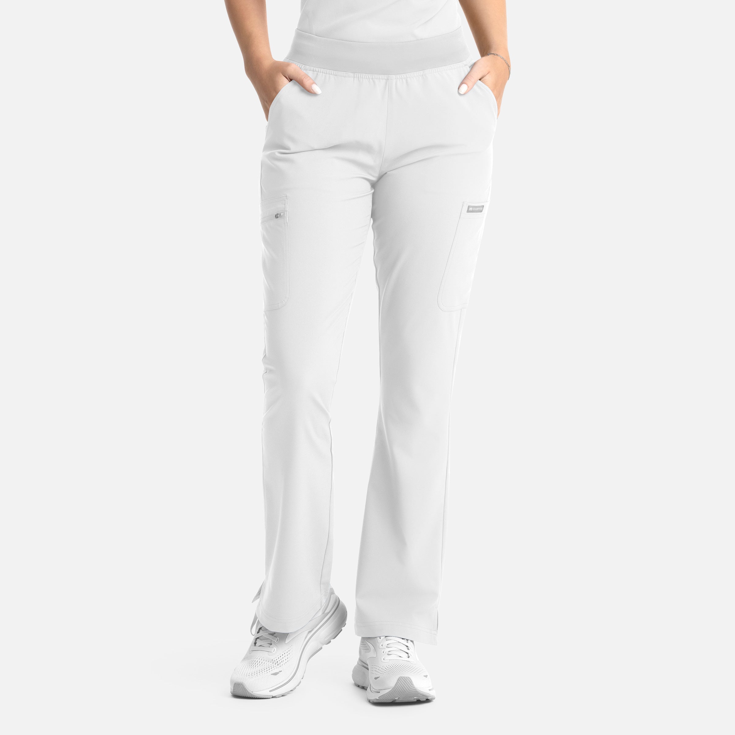 Maevn Momentum 5093 Women’s Full Elastic Band Flare Leg Pant