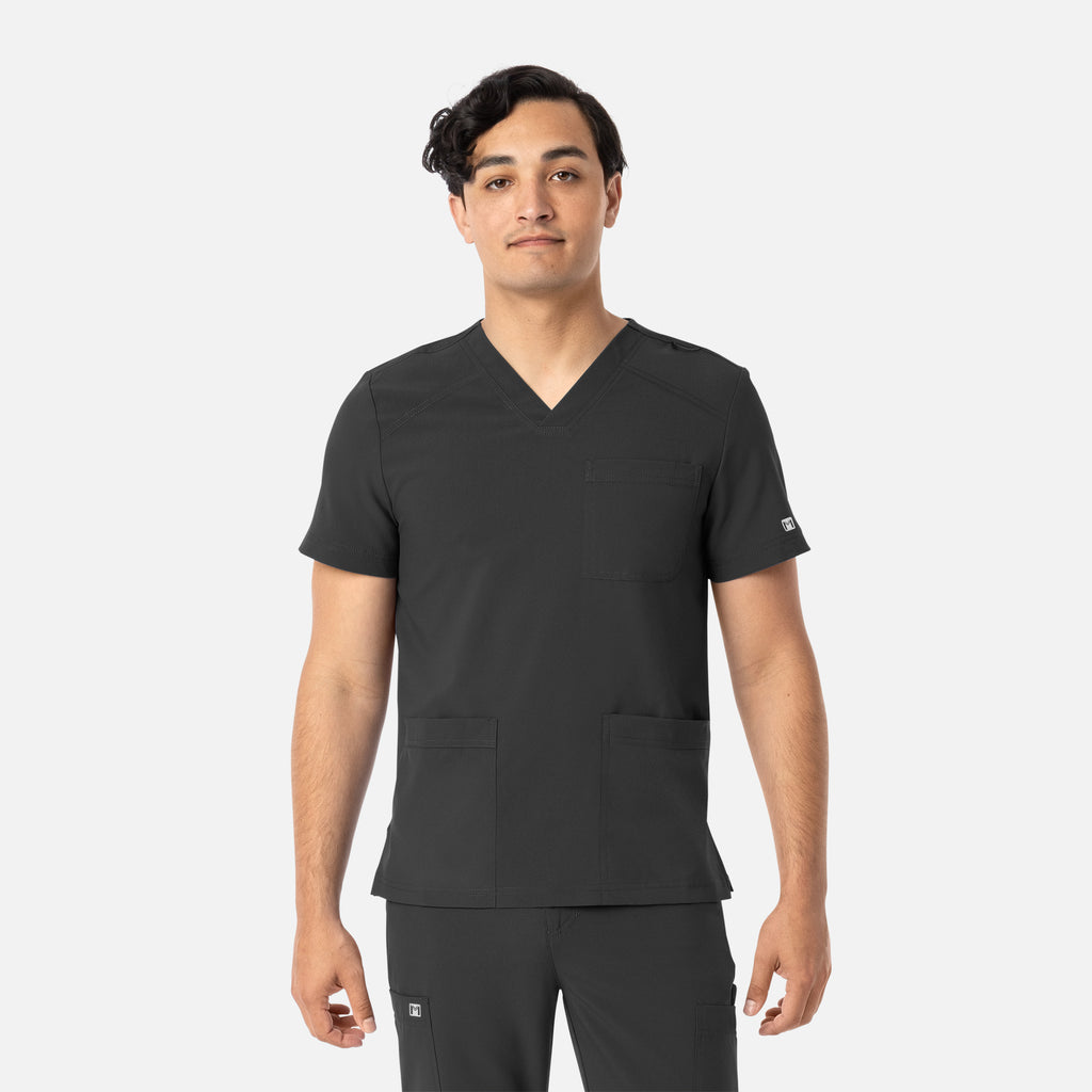 Maevn Matrix Mens 5502 Men’s 3 Pocket V-Neck Top