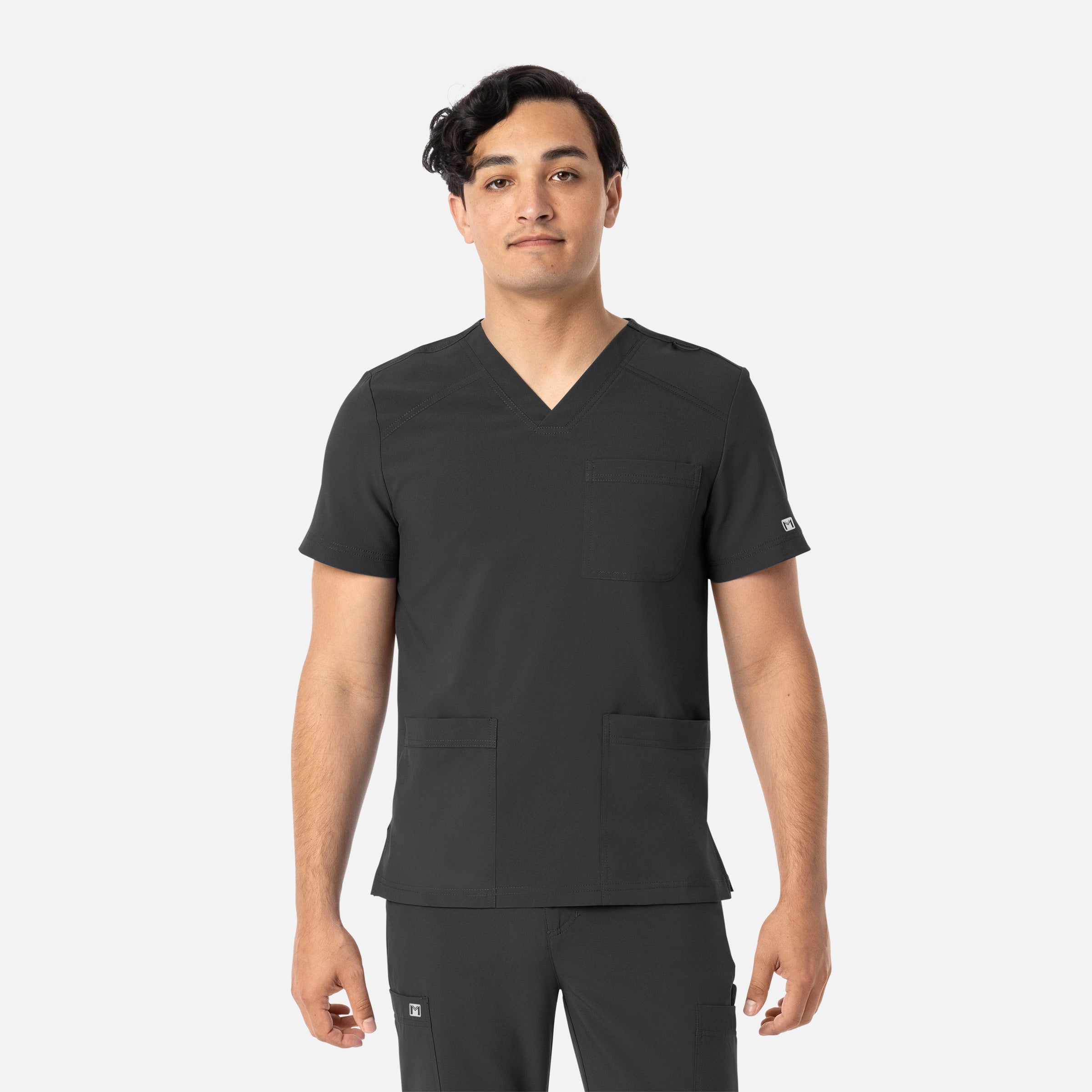 Maevn Matrix Mens 5502 Men’s 3 Pocket V-Neck Top