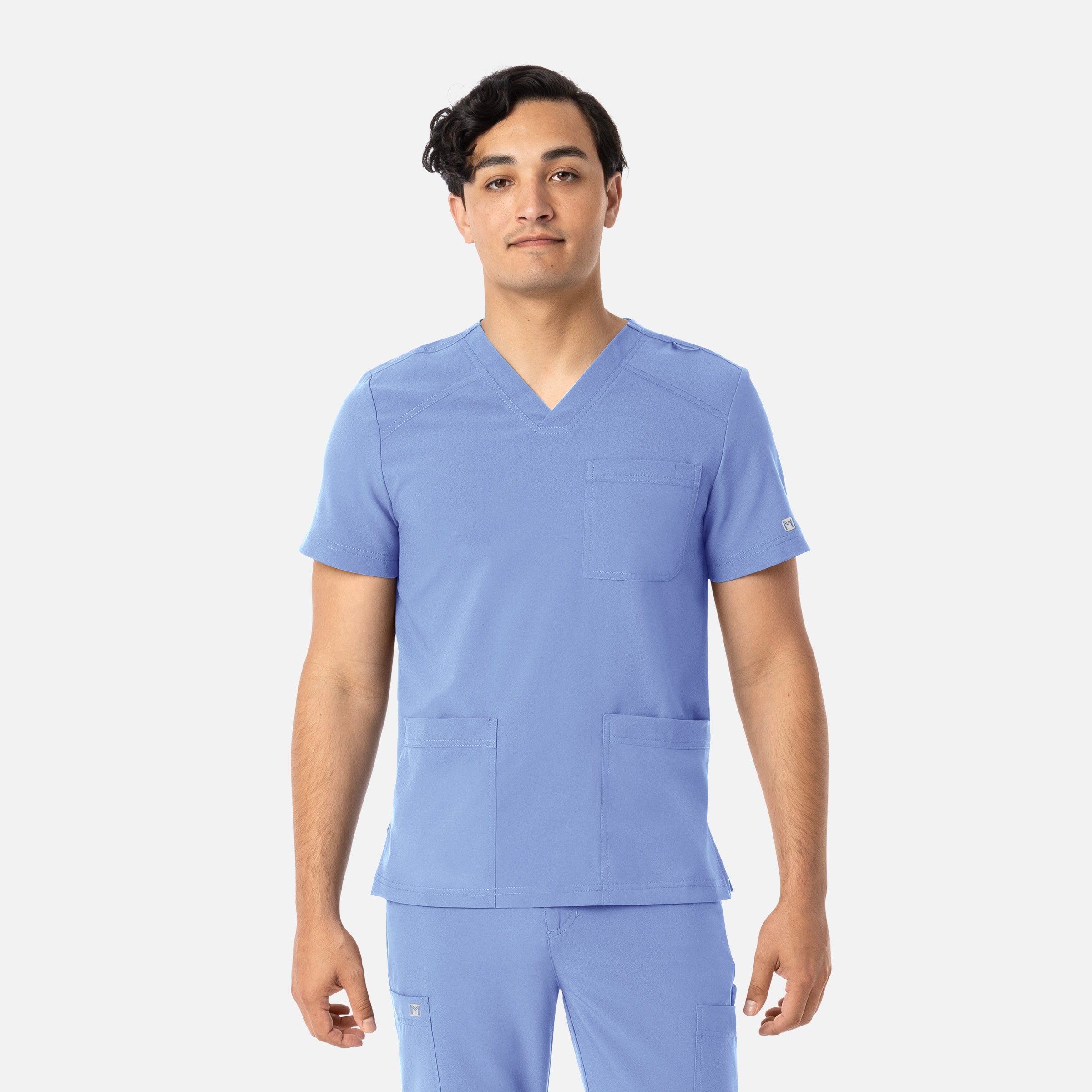 Maevn Matrix Mens 5502 Men’s 3 Pocket V-Neck Top