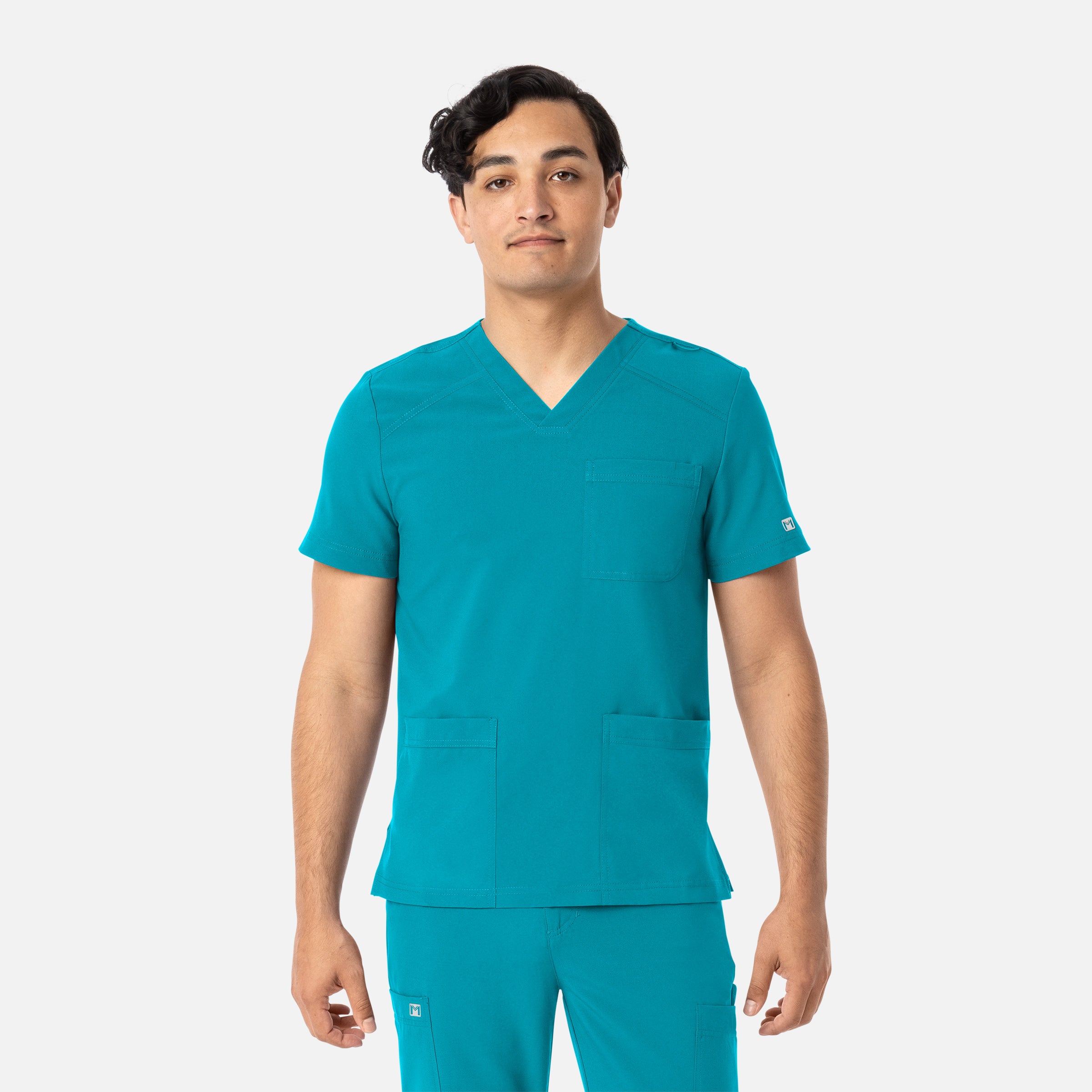 Maevn Matrix Mens 5502 Men’s 3 Pocket V-Neck Top