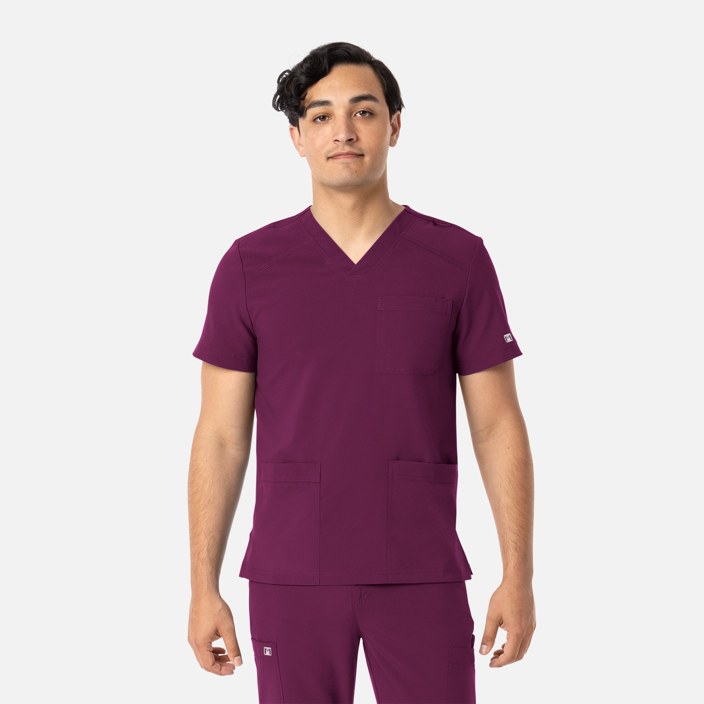 Maevn Matrix Mens 5502 Men’s 3 Pocket V-Neck Top