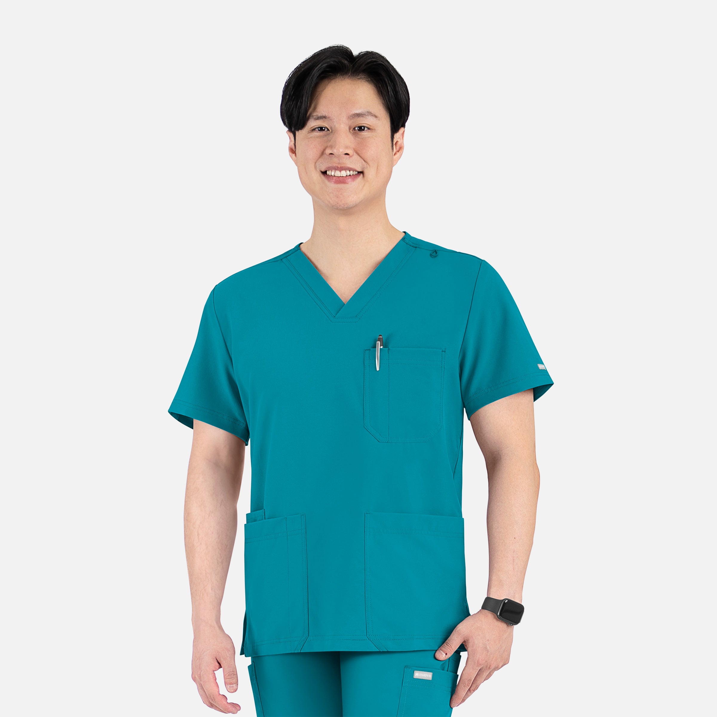 Maevn Momentum 5802 Men’s 4 Pocket Banded V-Neck Top