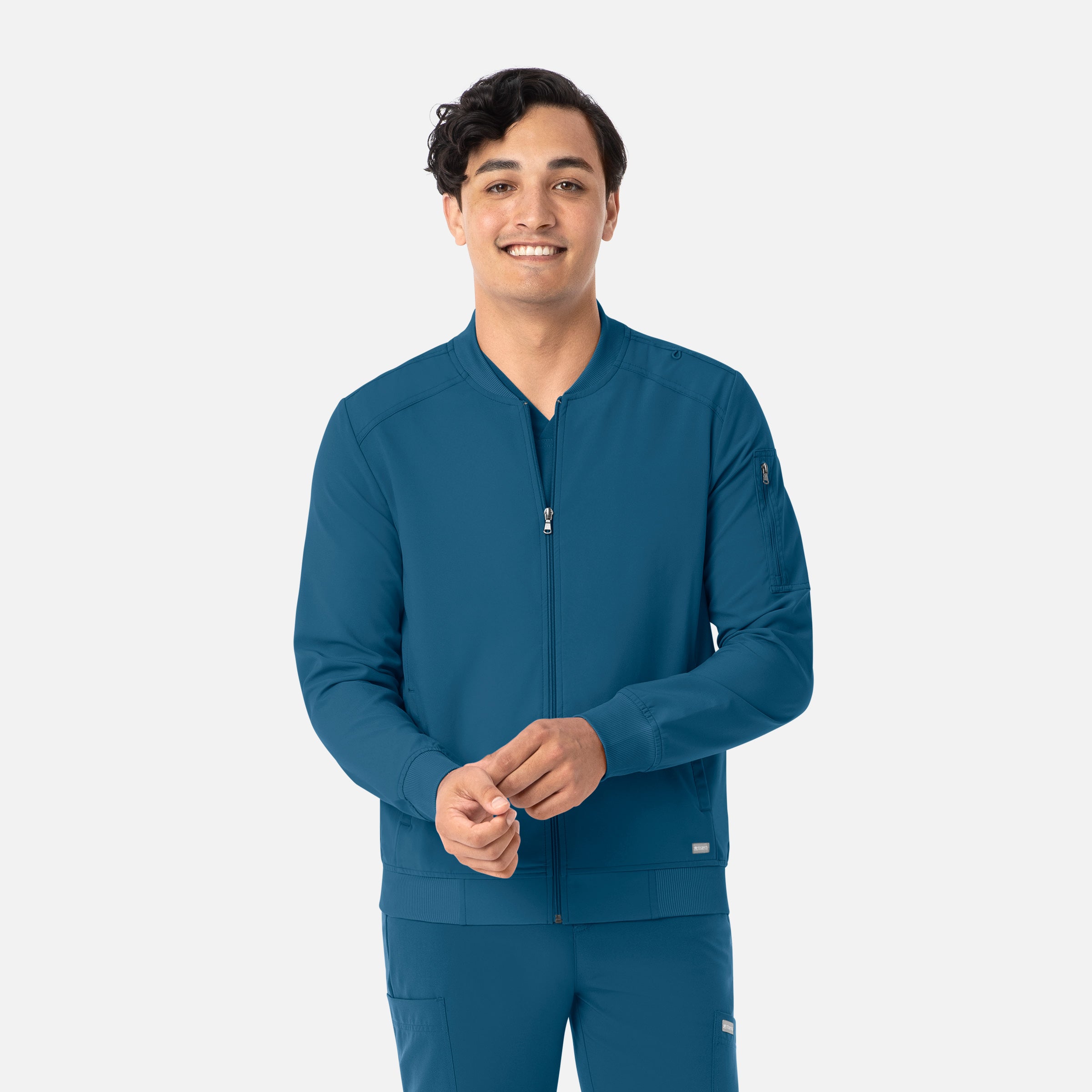 Maevn Momentum 5861 Mens Full Zip Bomber Jacket