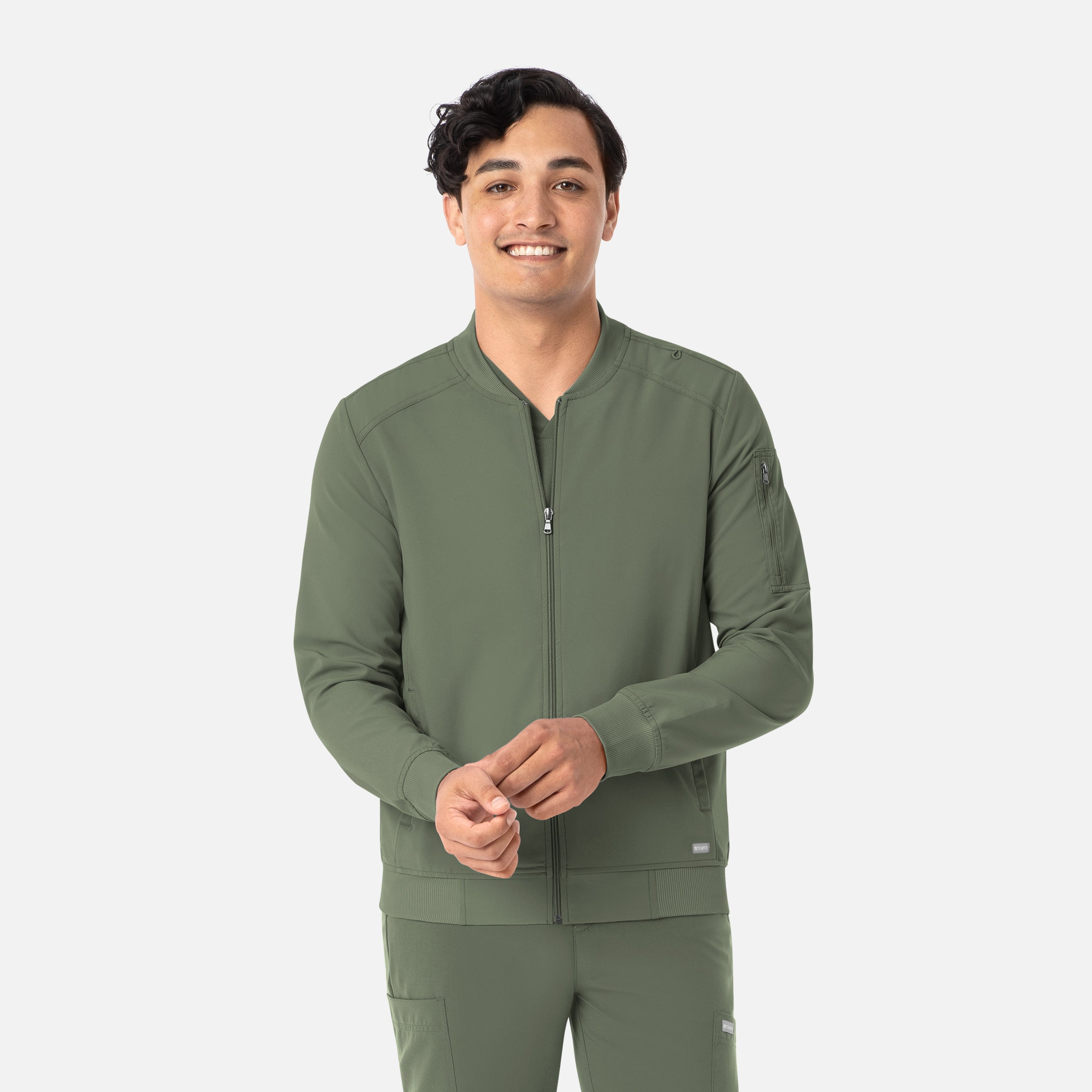 Maevn Momentum 5861 Mens Full Zip Bomber Jacket