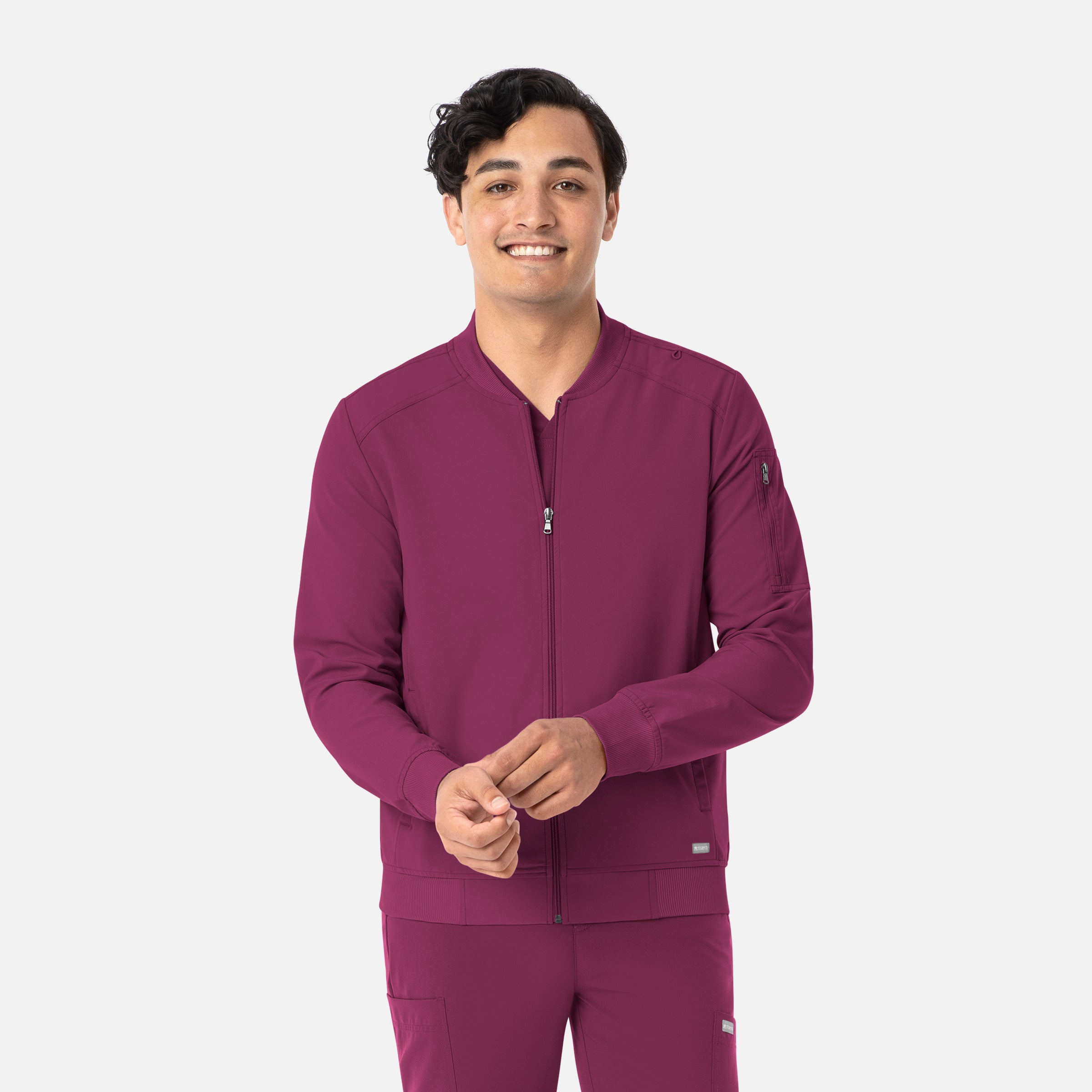 Maevn Momentum 5861 Mens Full Zip Bomber Jacket