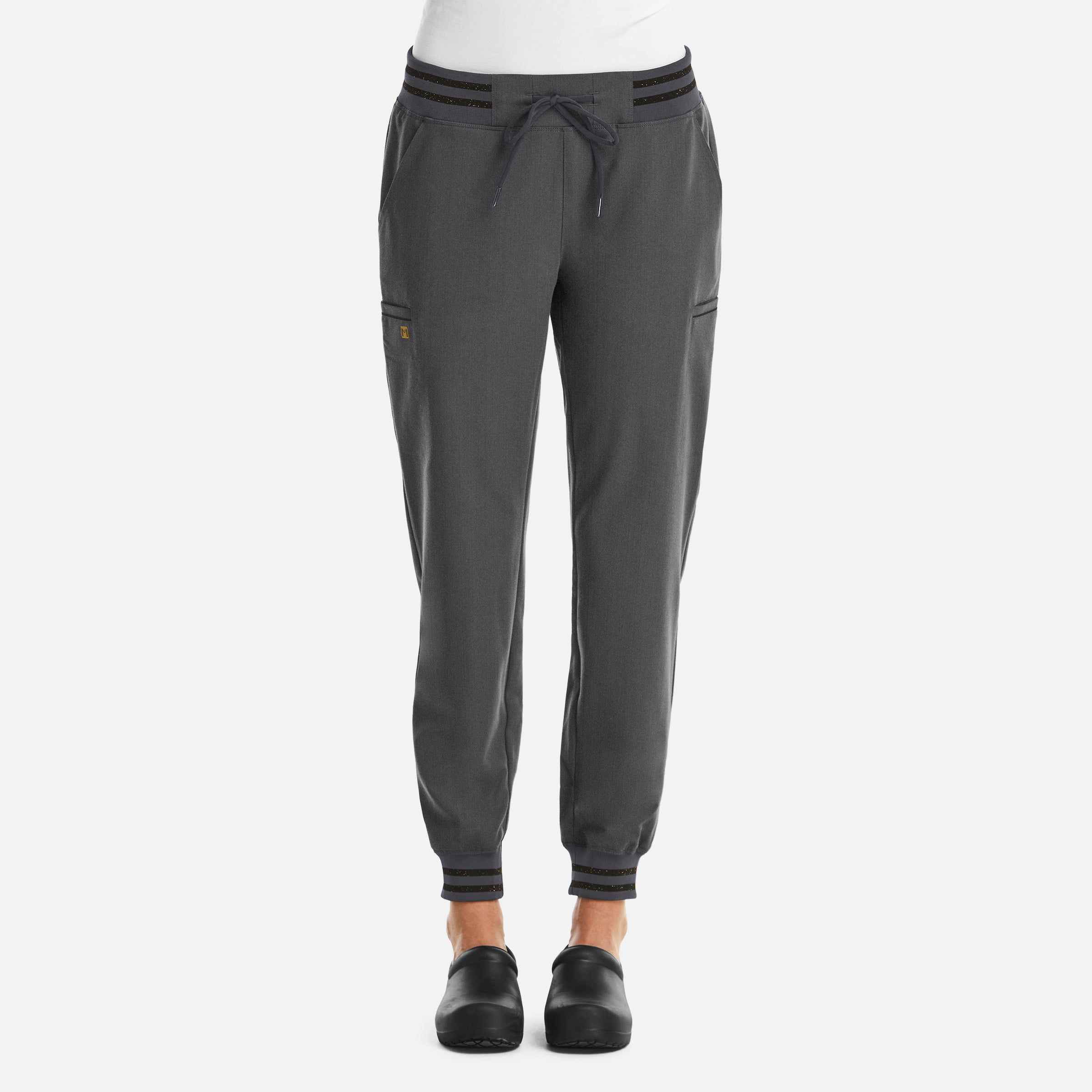 Maevn Matrix Pro 6902 Women’s Full Waist Jogger with Metallic Detail