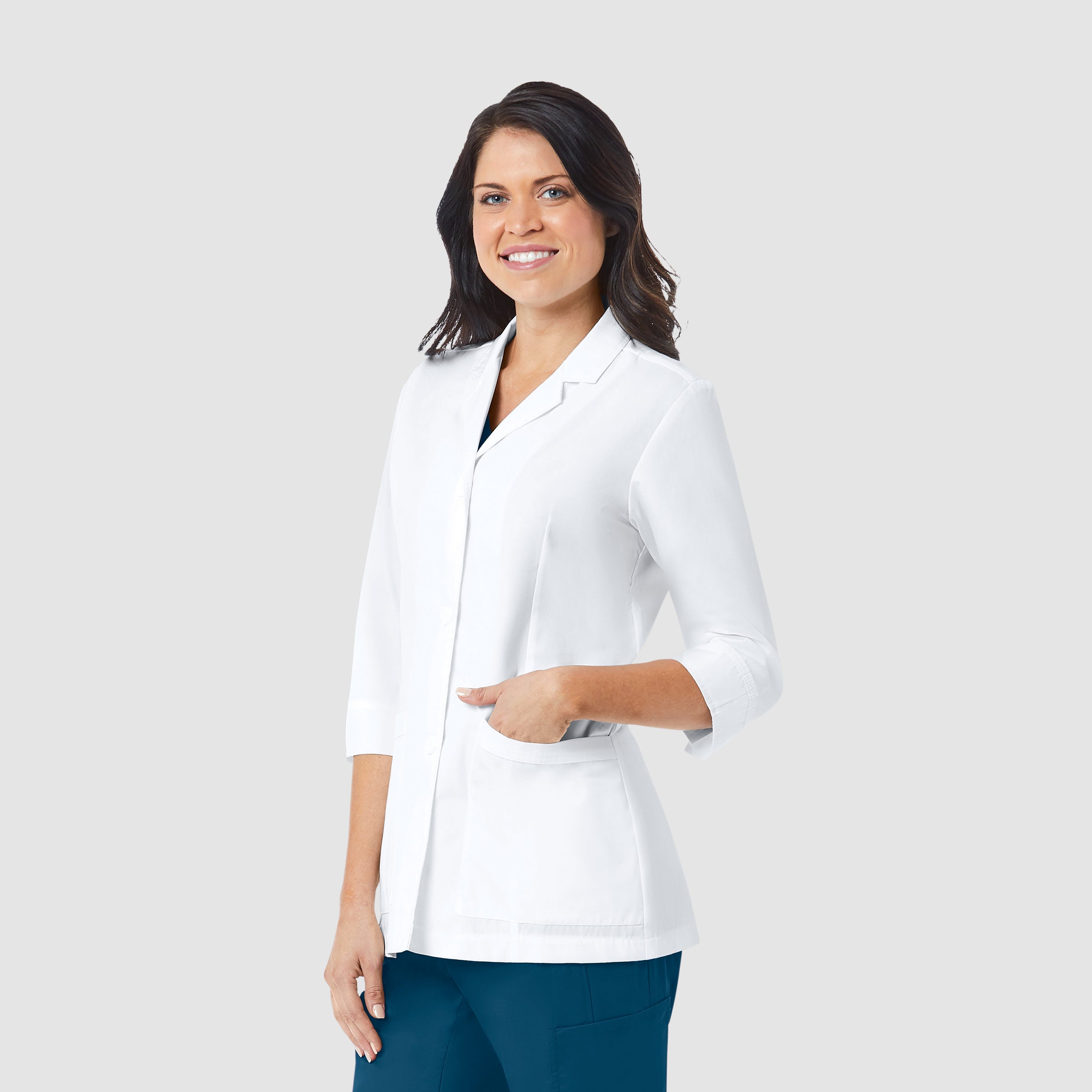 Maevn Labcoat 7126 Women’s 3/4 Sleeve Lab Coat